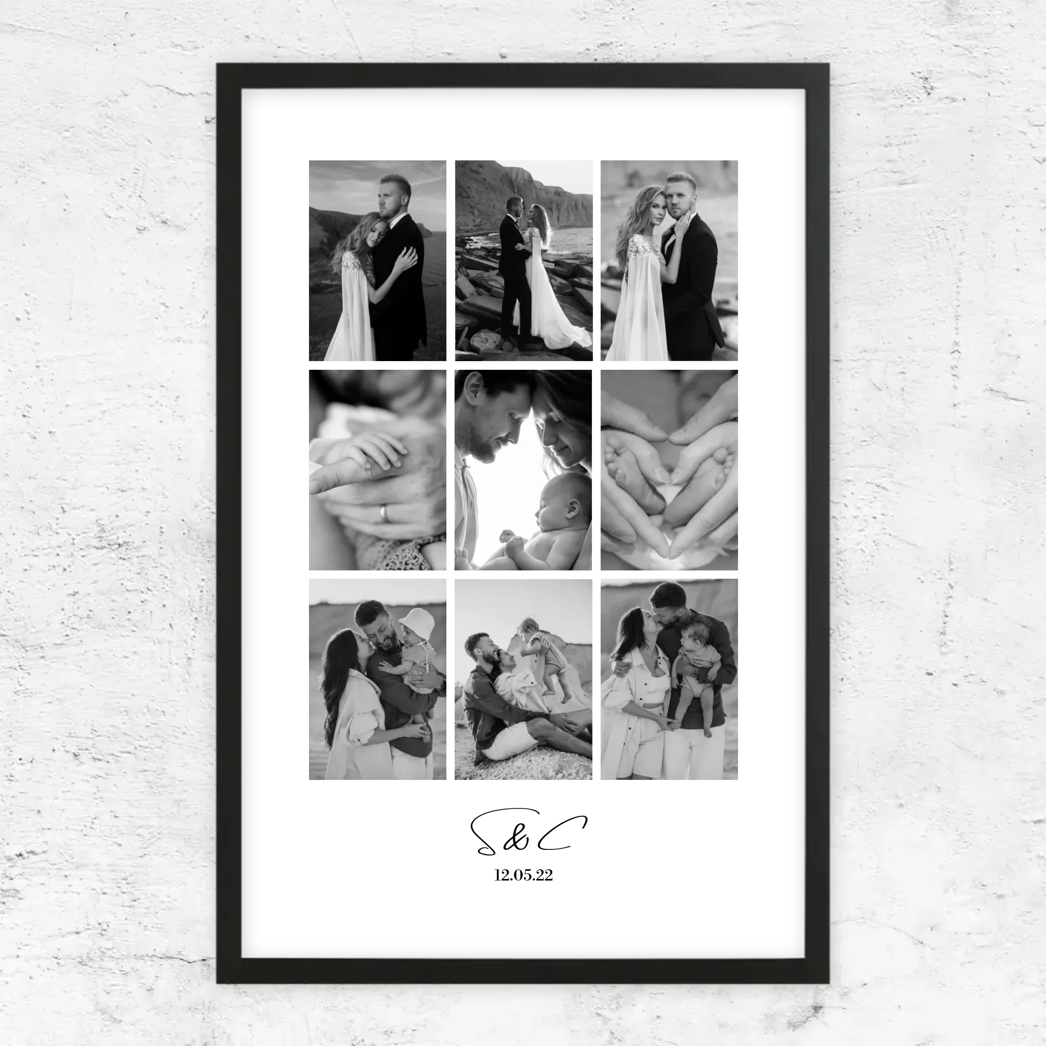 Poster personnalisé – Collage photo personnalisé