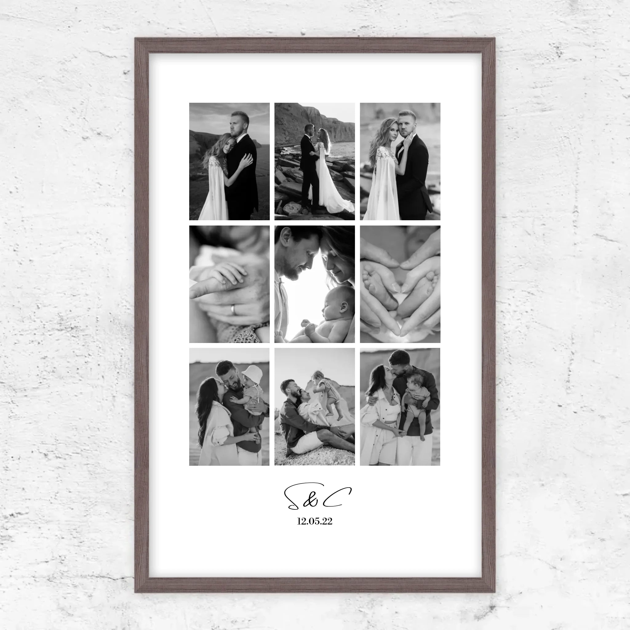 Poster personnalisé – Collage photo personnalisé