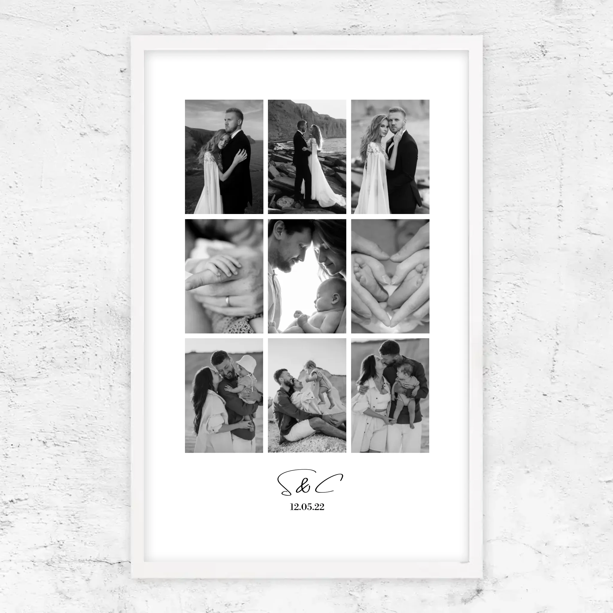 Poster personnalisé – Collage photo personnalisé