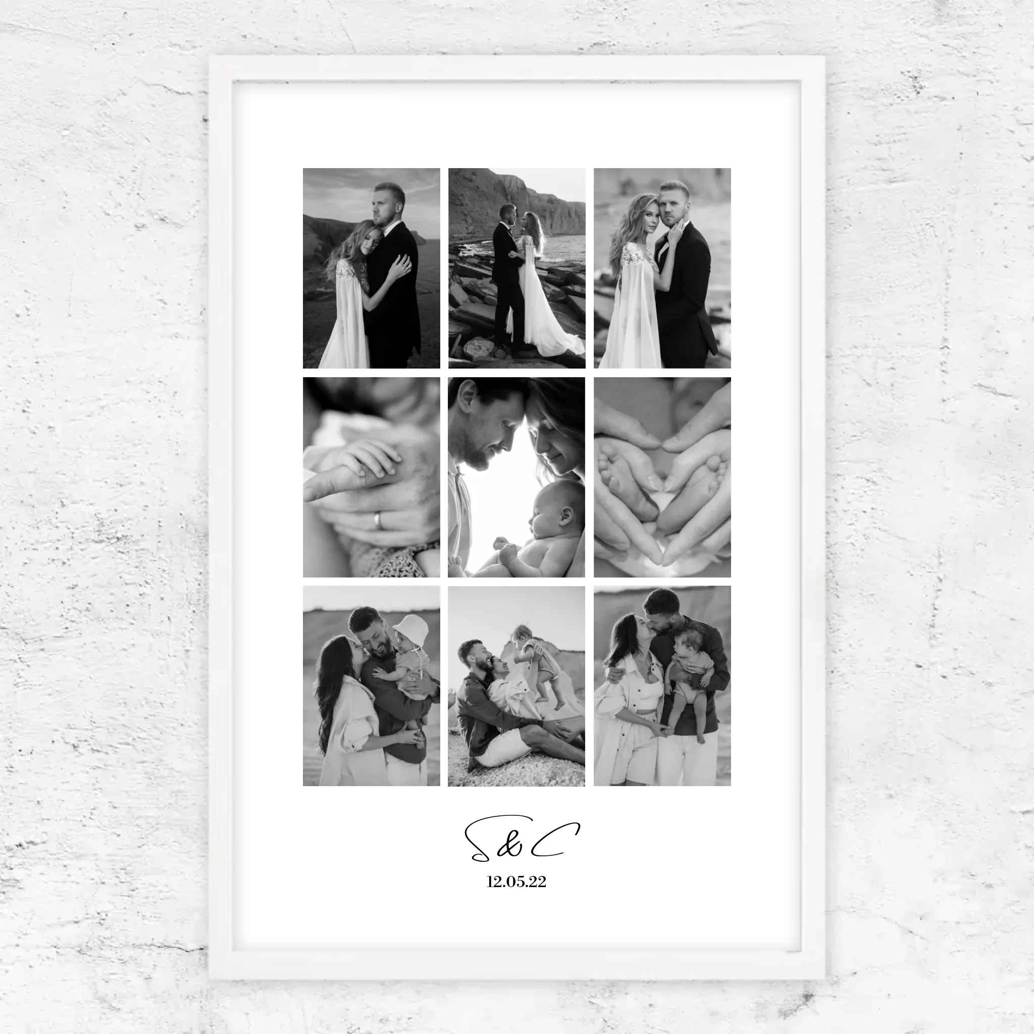 Poster personnalisé – Collage photo personnalisé