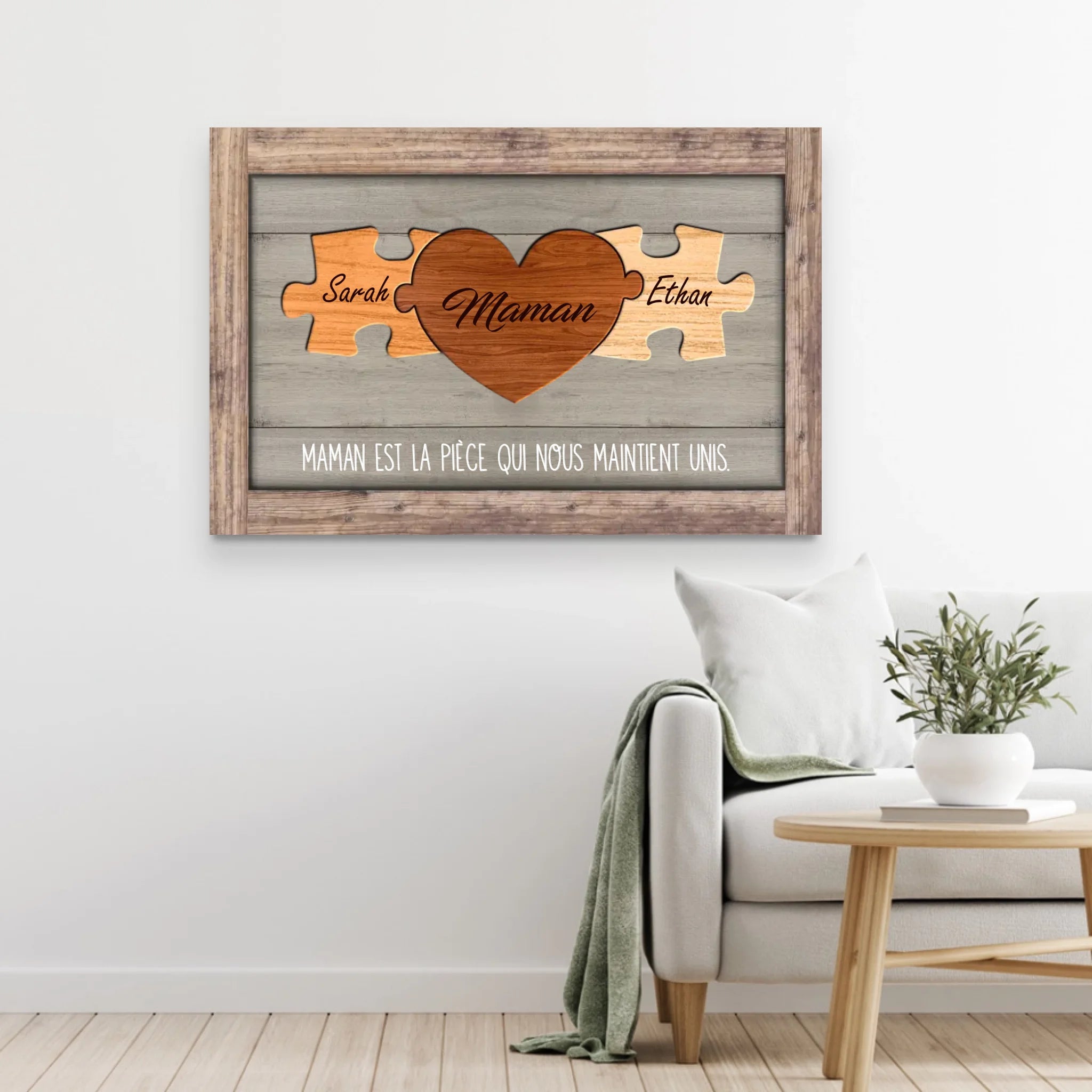 Toile personnalisée – La pièce du puzzle