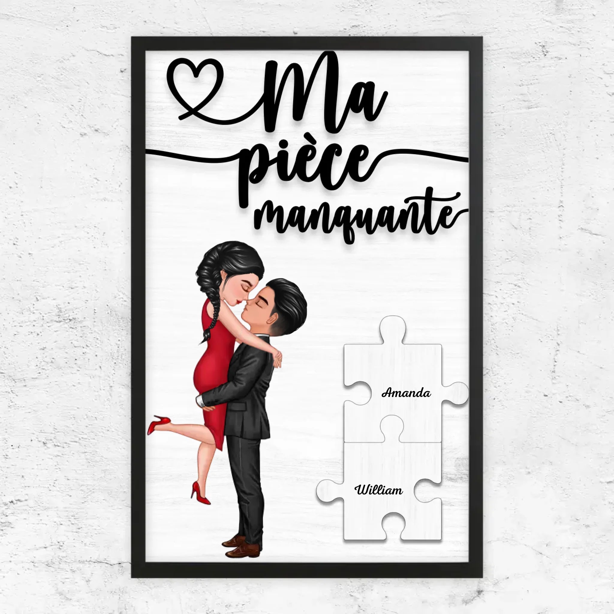 Poster personnalisé “Le morceau manquant”