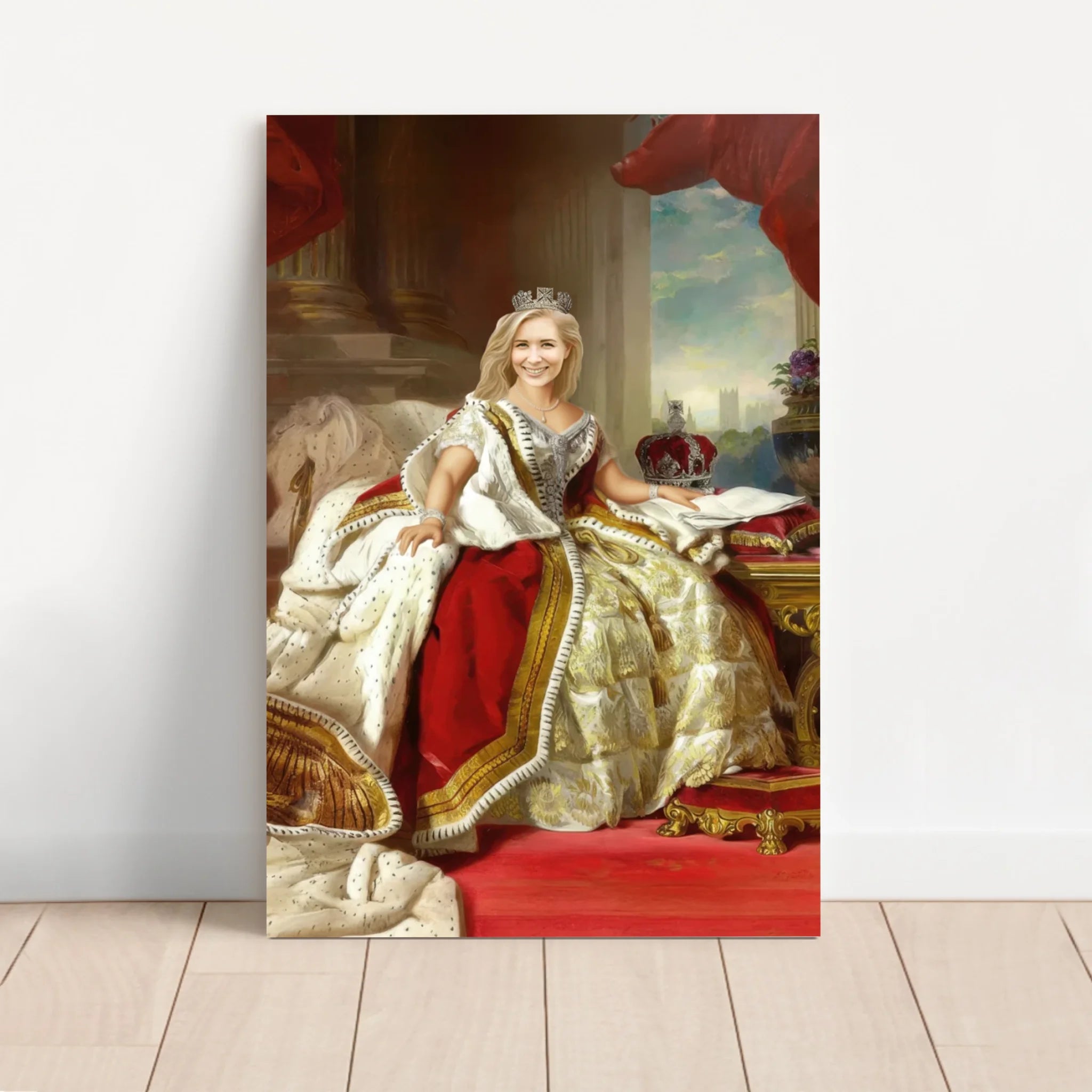 Toile personnalisée – La Reine