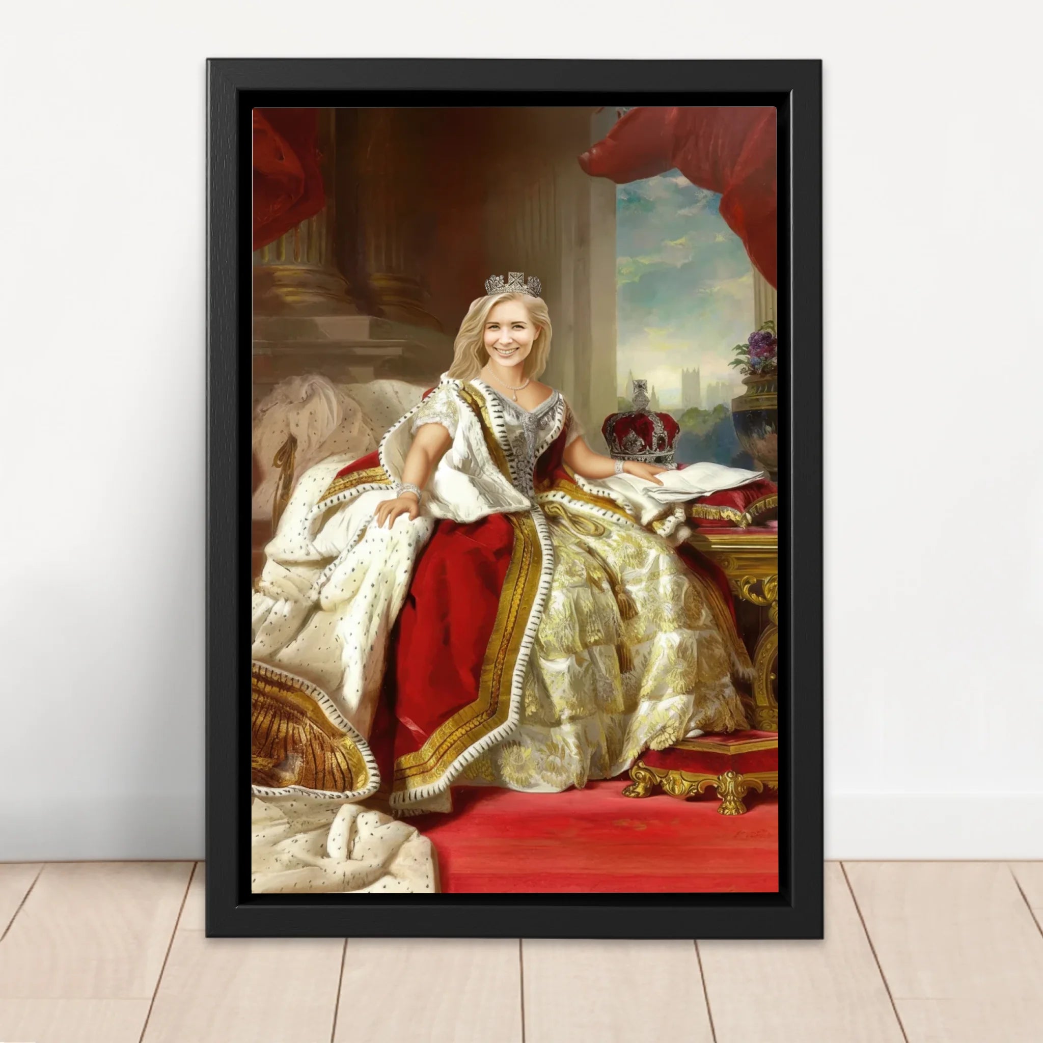 Toile personnalisée – La Reine