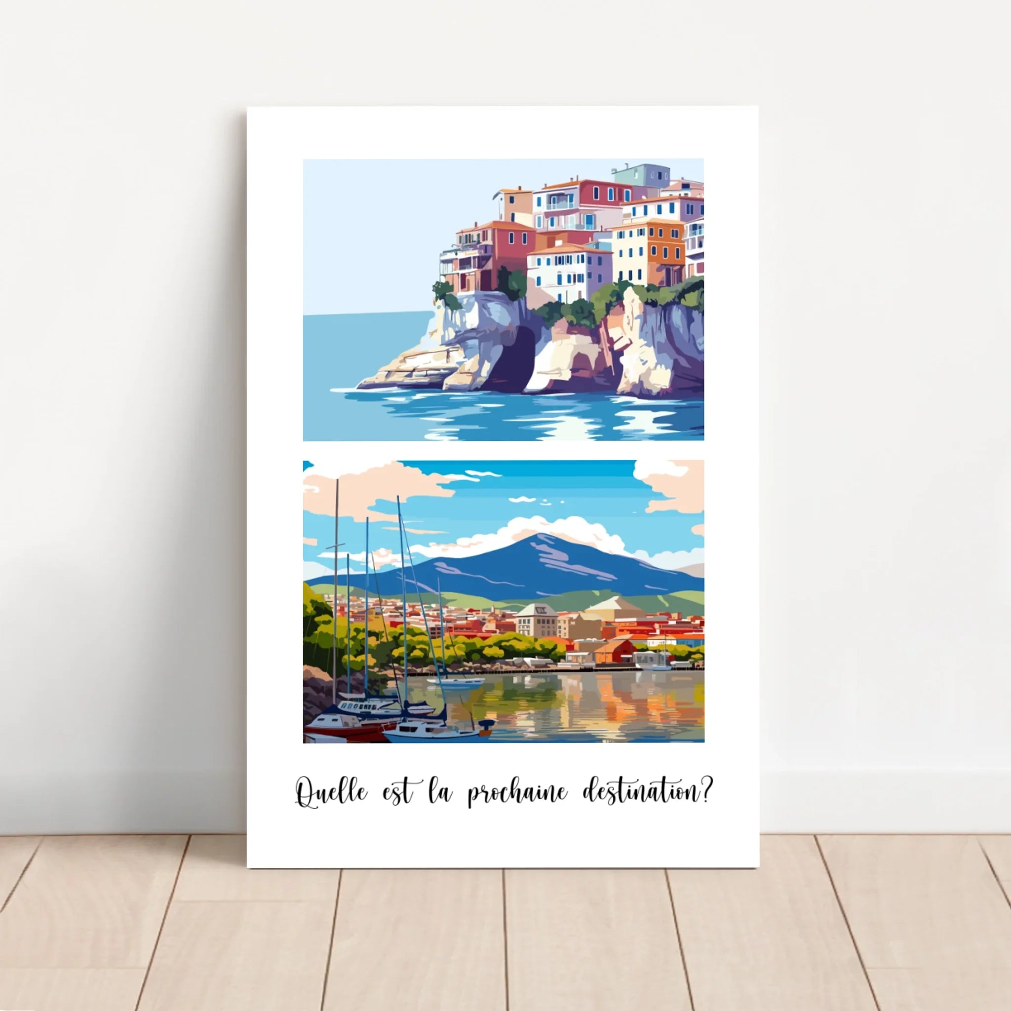 Toile personnalisée "Des souvenirs exceptionnels"