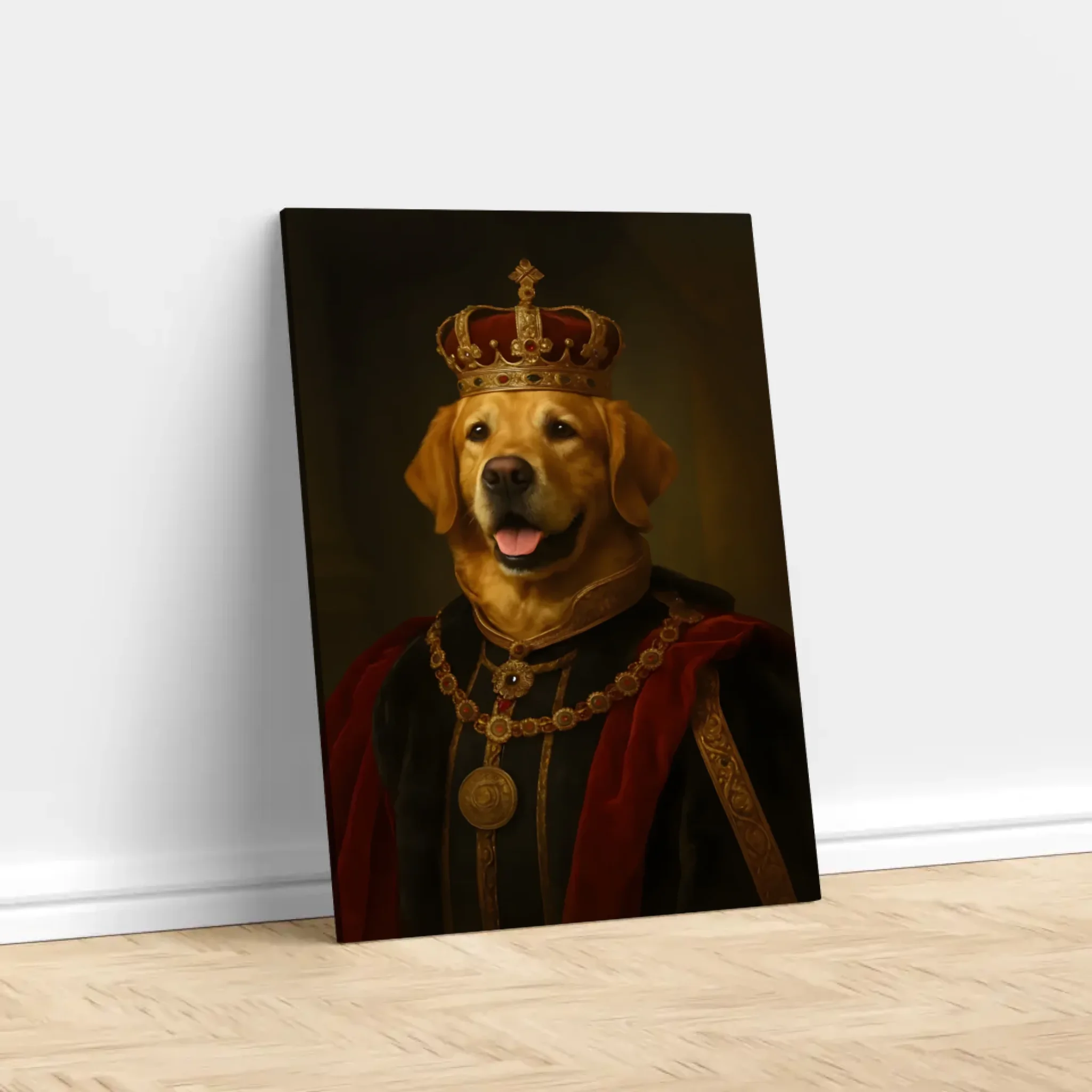 Toile personnalisée – Animal royal