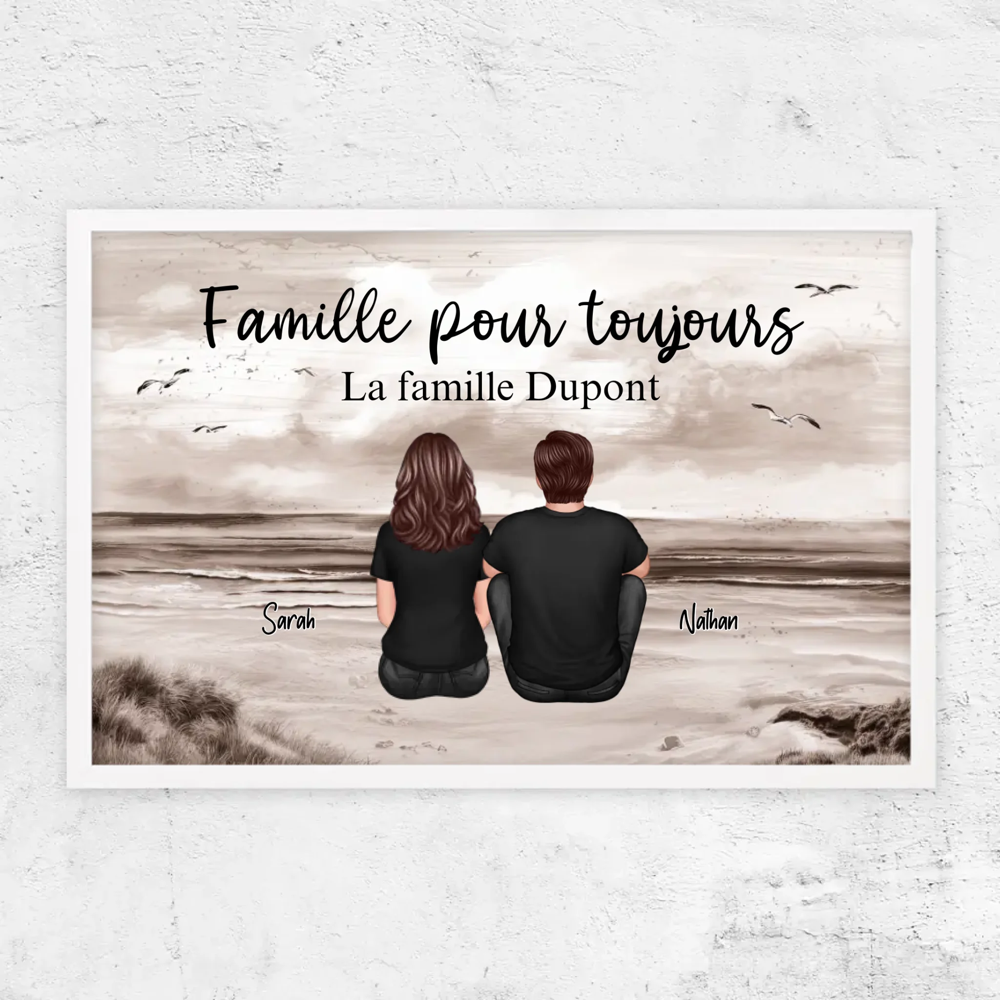 Poster personnalisé “Famille pour Toujours“