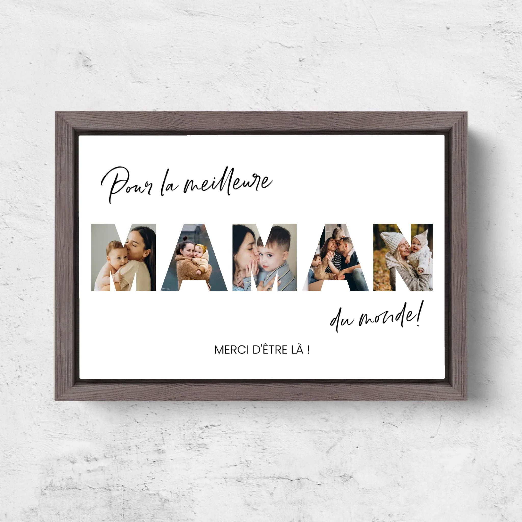 Horizontal Framd Canvas-Ovak