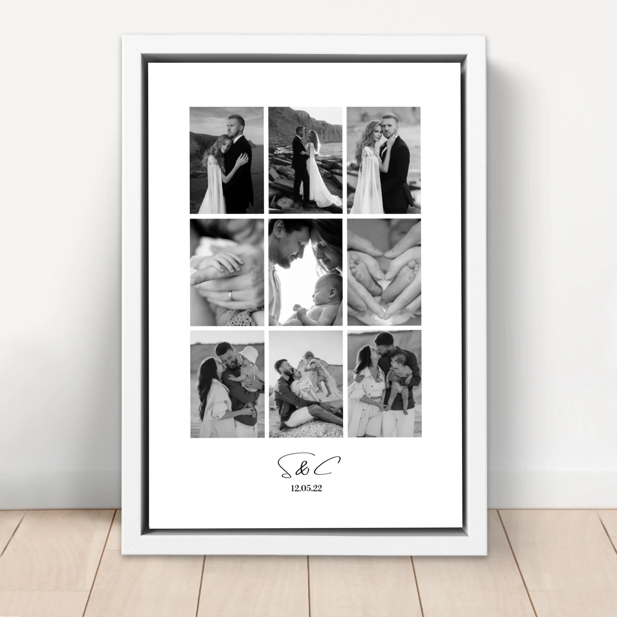 Toile personnalisée – Collage photo personnalisé