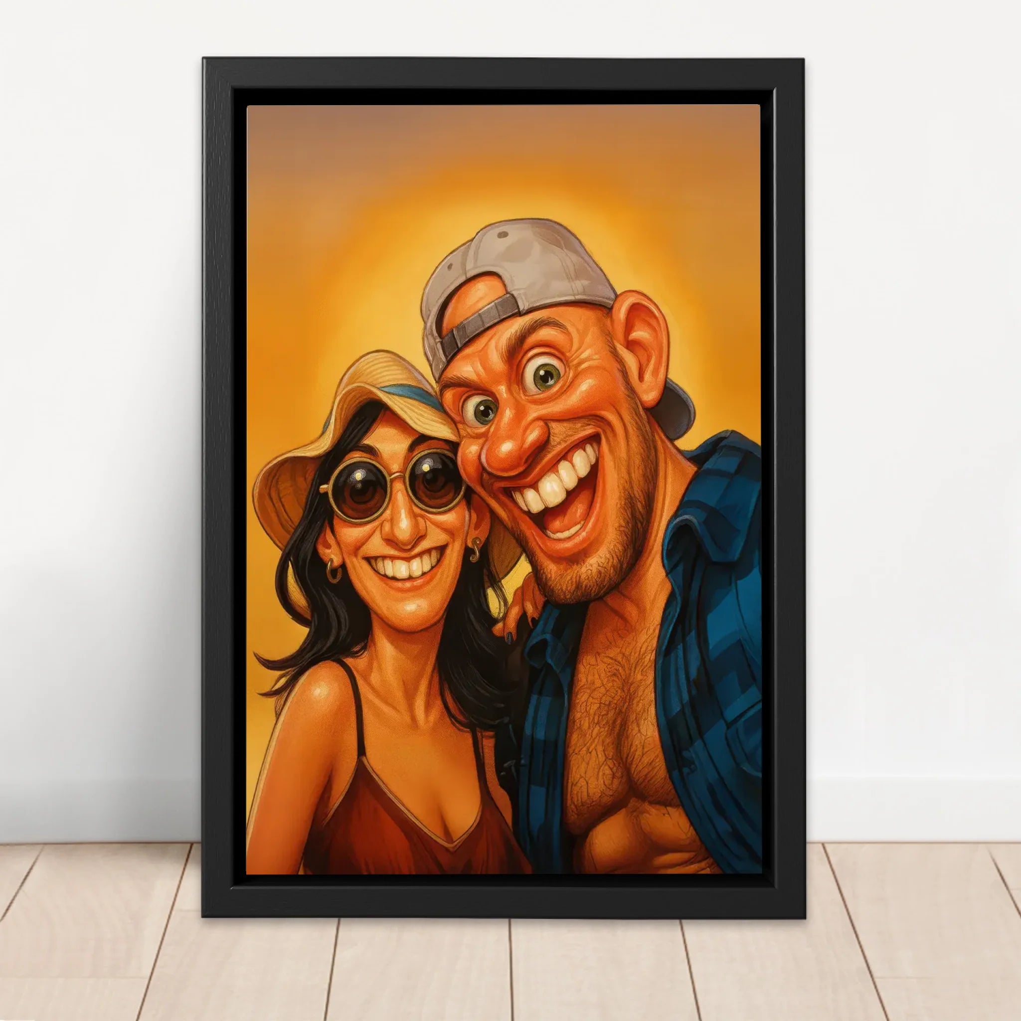 Toile personnalisée – Votre photo transformée en œuvre d’art hilarante