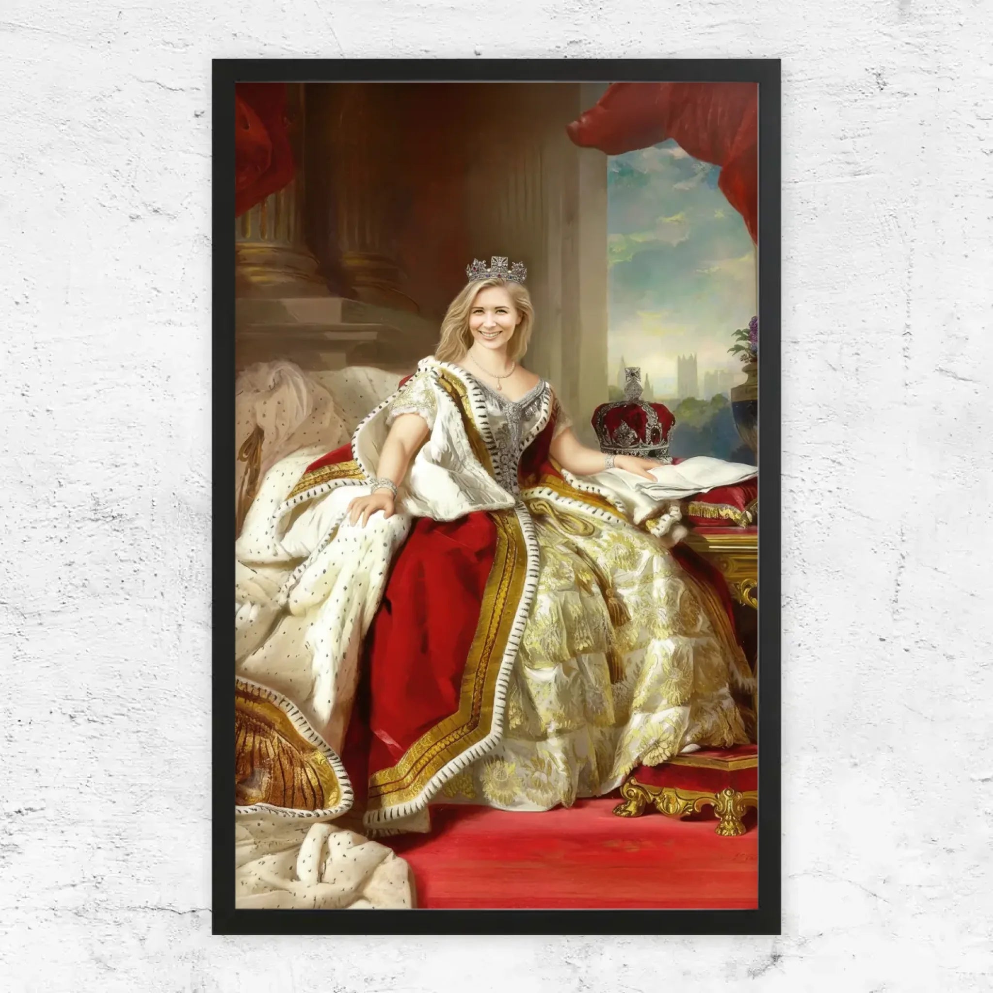 Poster personnalisé – La Reine