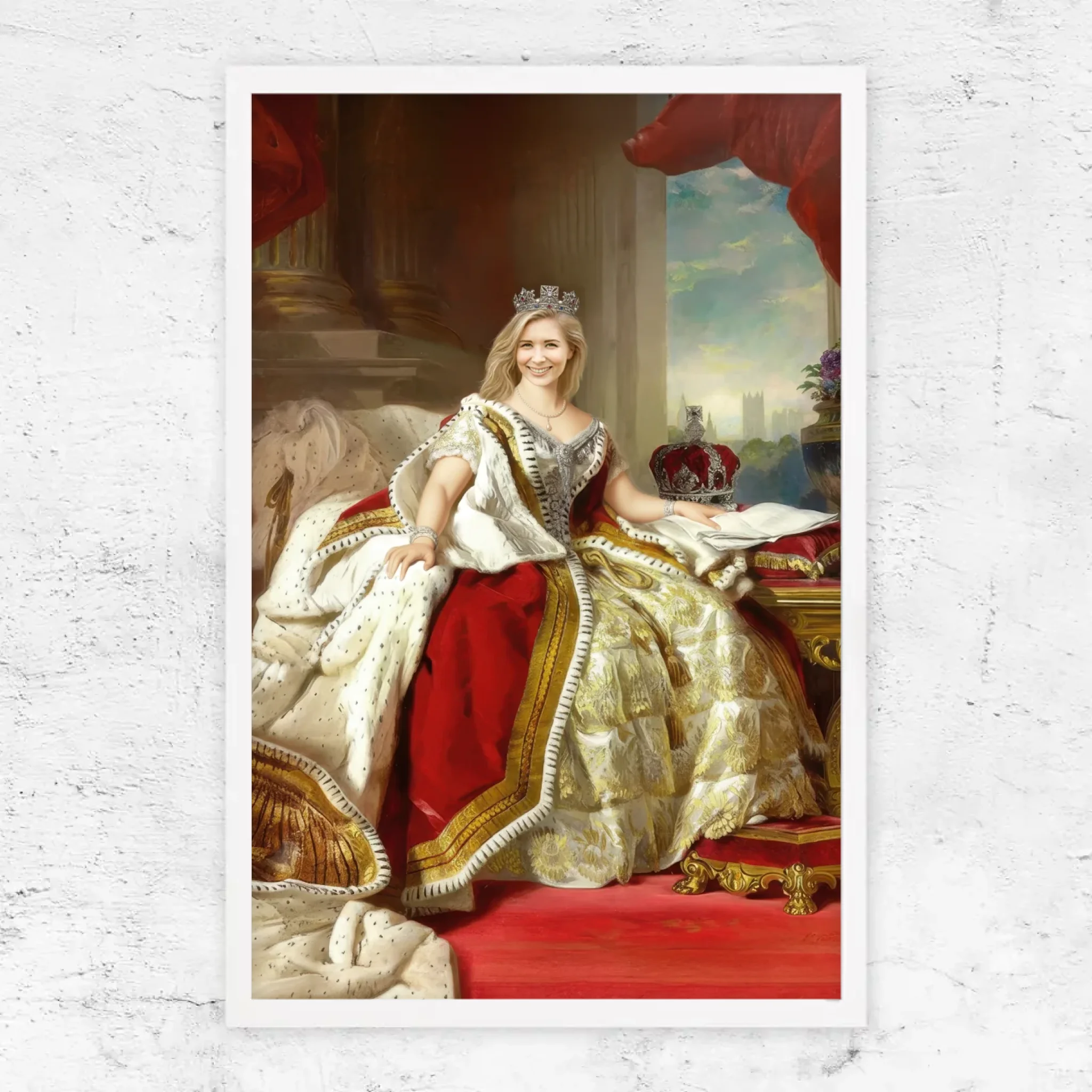 Poster personnalisé – La Reine