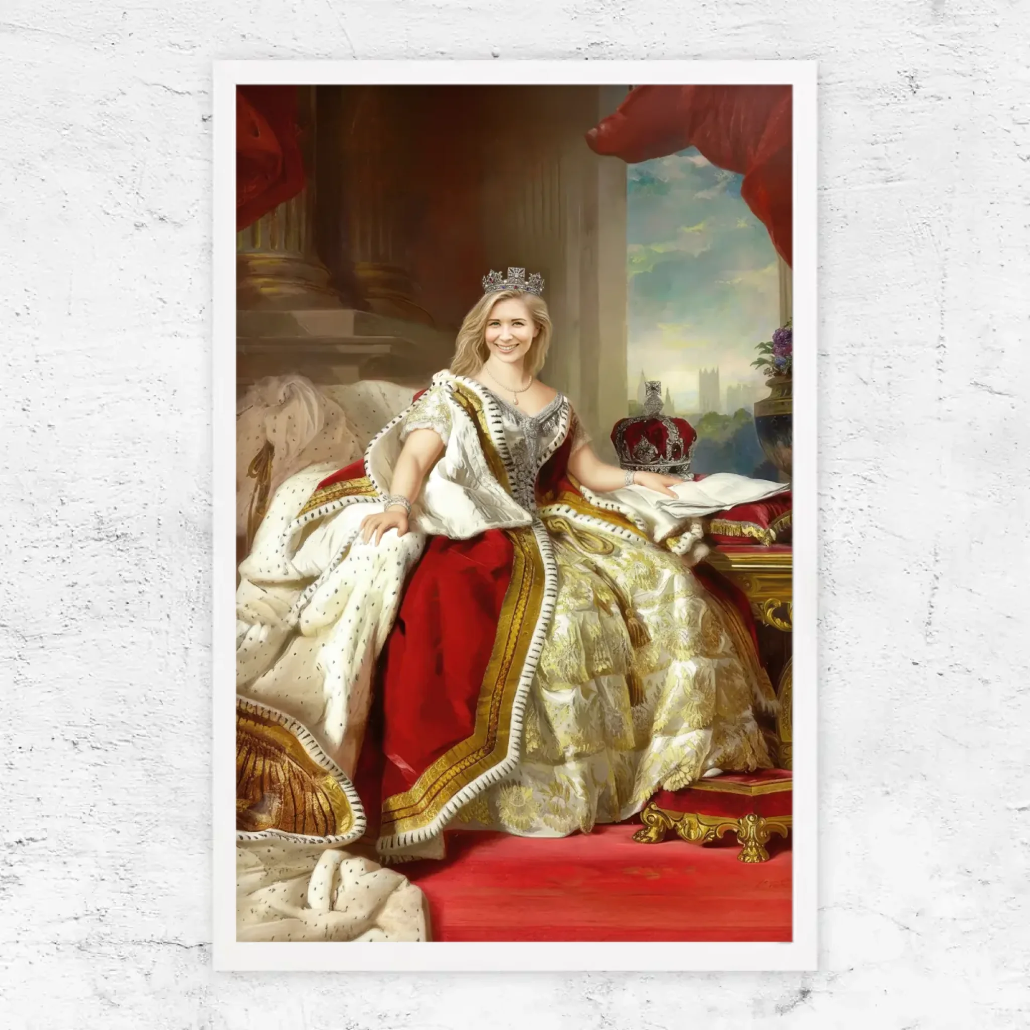 Poster personnalisé – La Reine