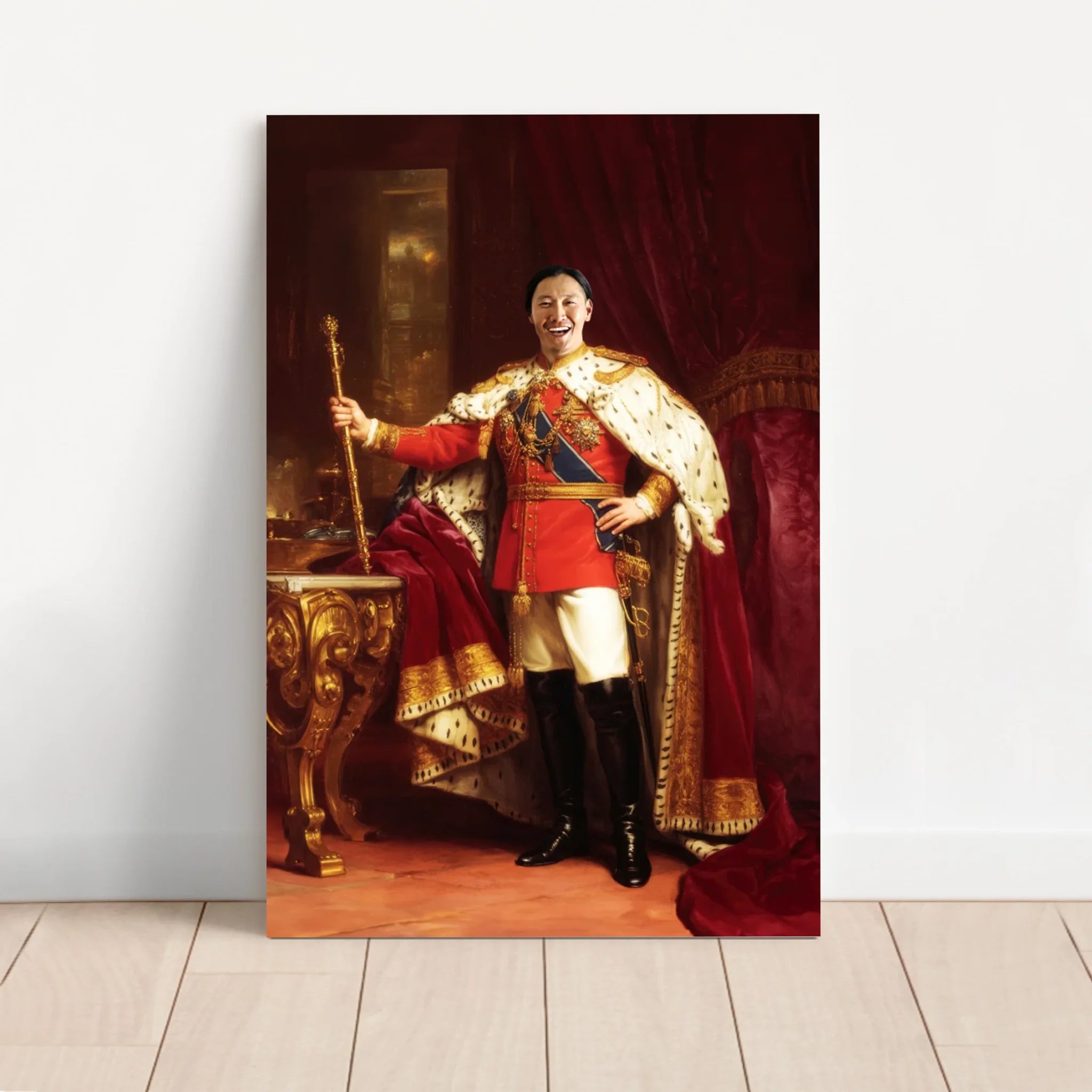 Toile personnalisée – Le Roi