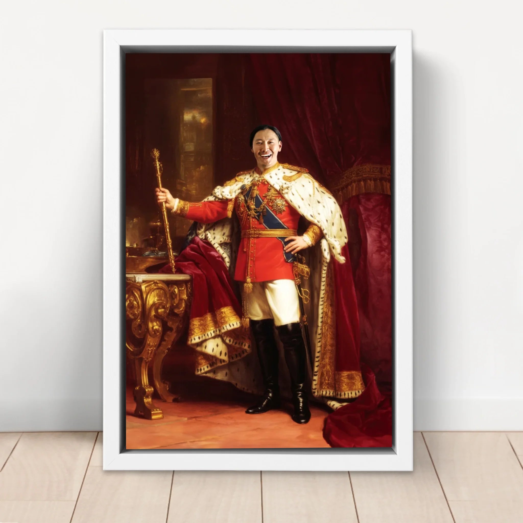 Toile personnalisée – Le Roi