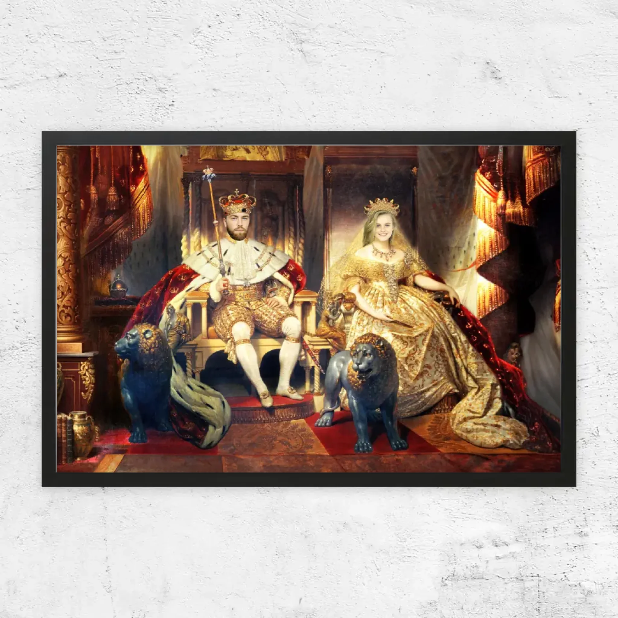 Poster personnalisé – Le Roi et la Reine