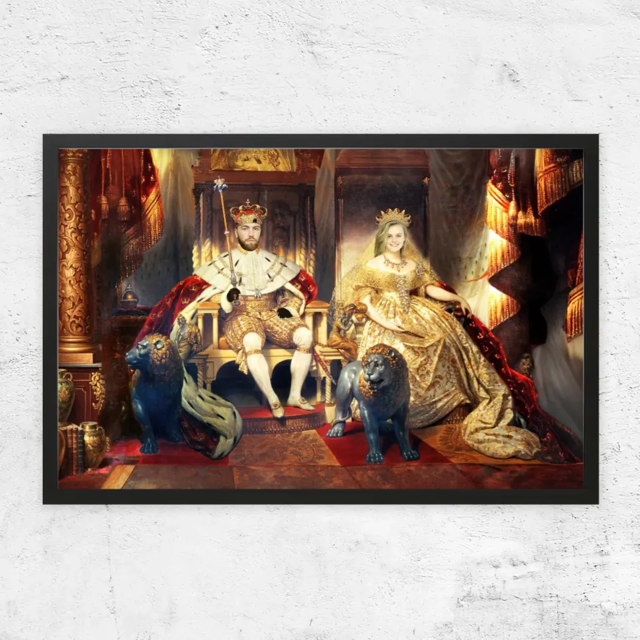 Poster personnalisé – Le Roi et la Reine