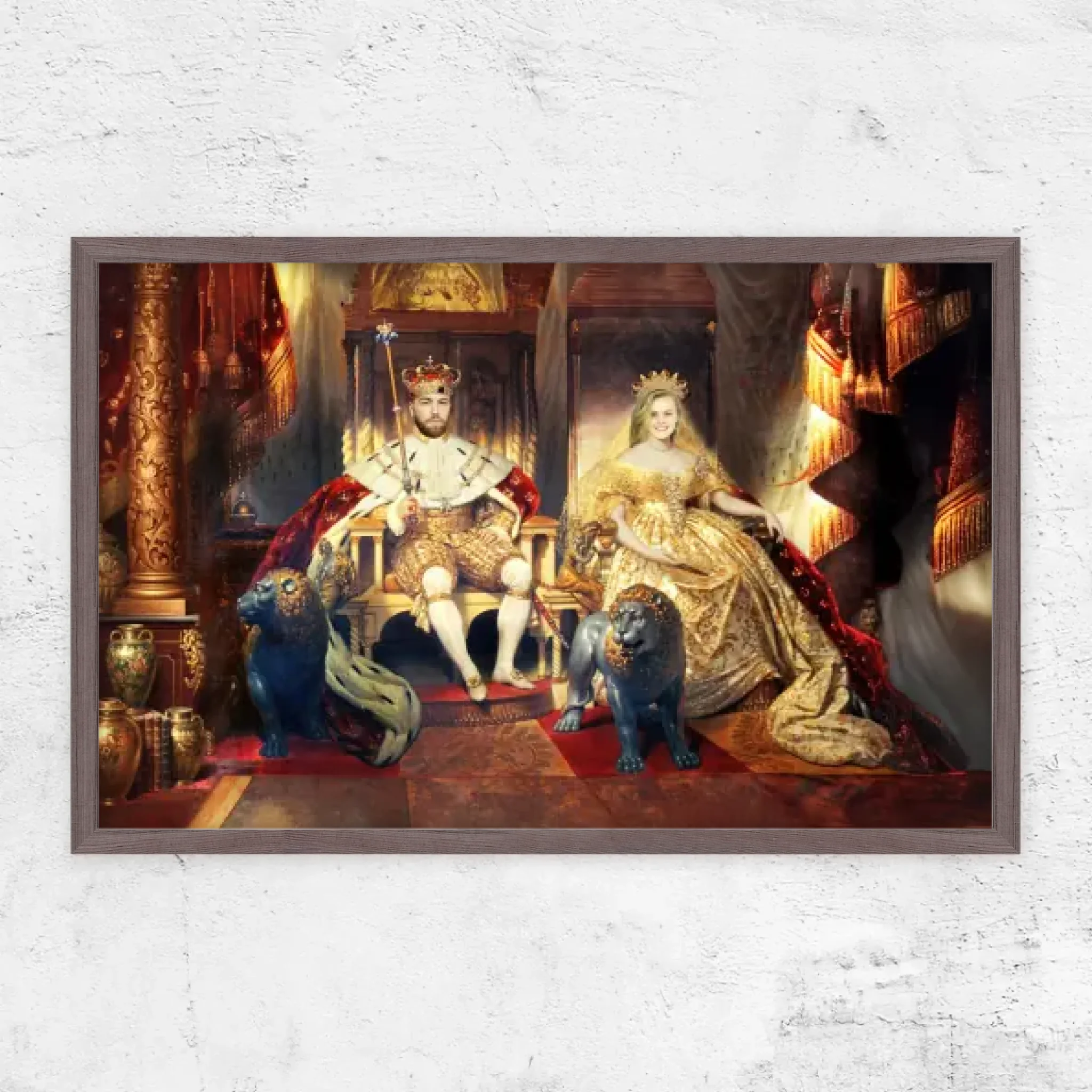 Poster personnalisé – Le Roi et la Reine