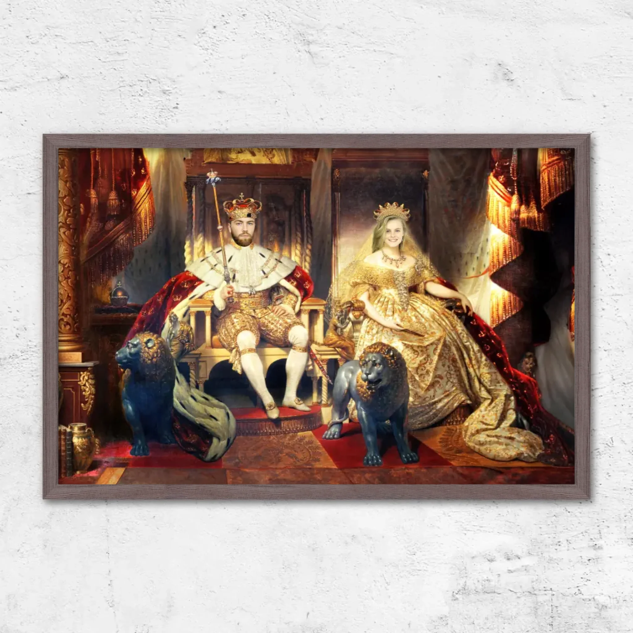 Poster personnalisé – Le Roi et la Reine