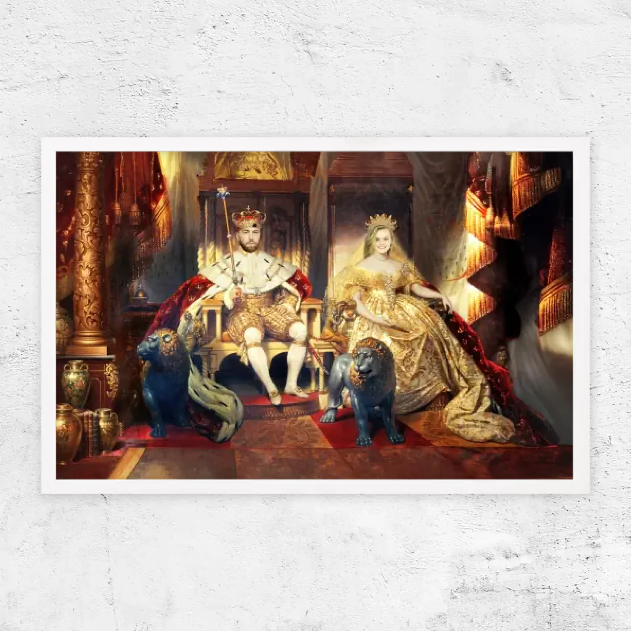 Poster personnalisé – Le Roi et la Reine