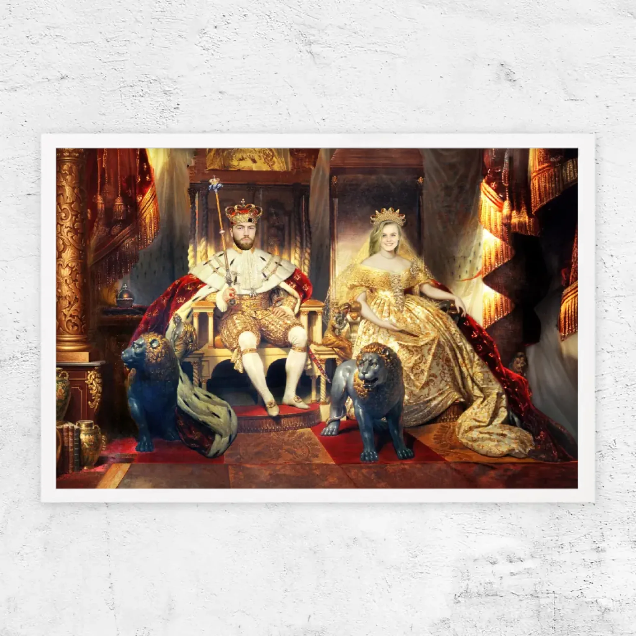 Poster personnalisé – Le Roi et la Reine