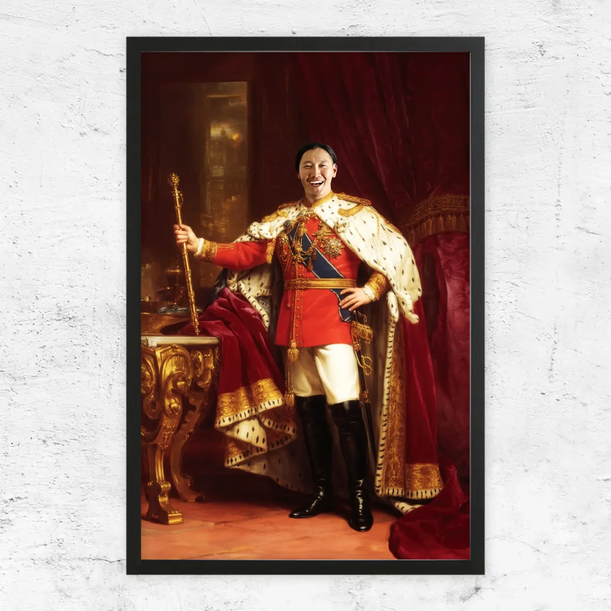 Poster personnalisé – Le Roi
