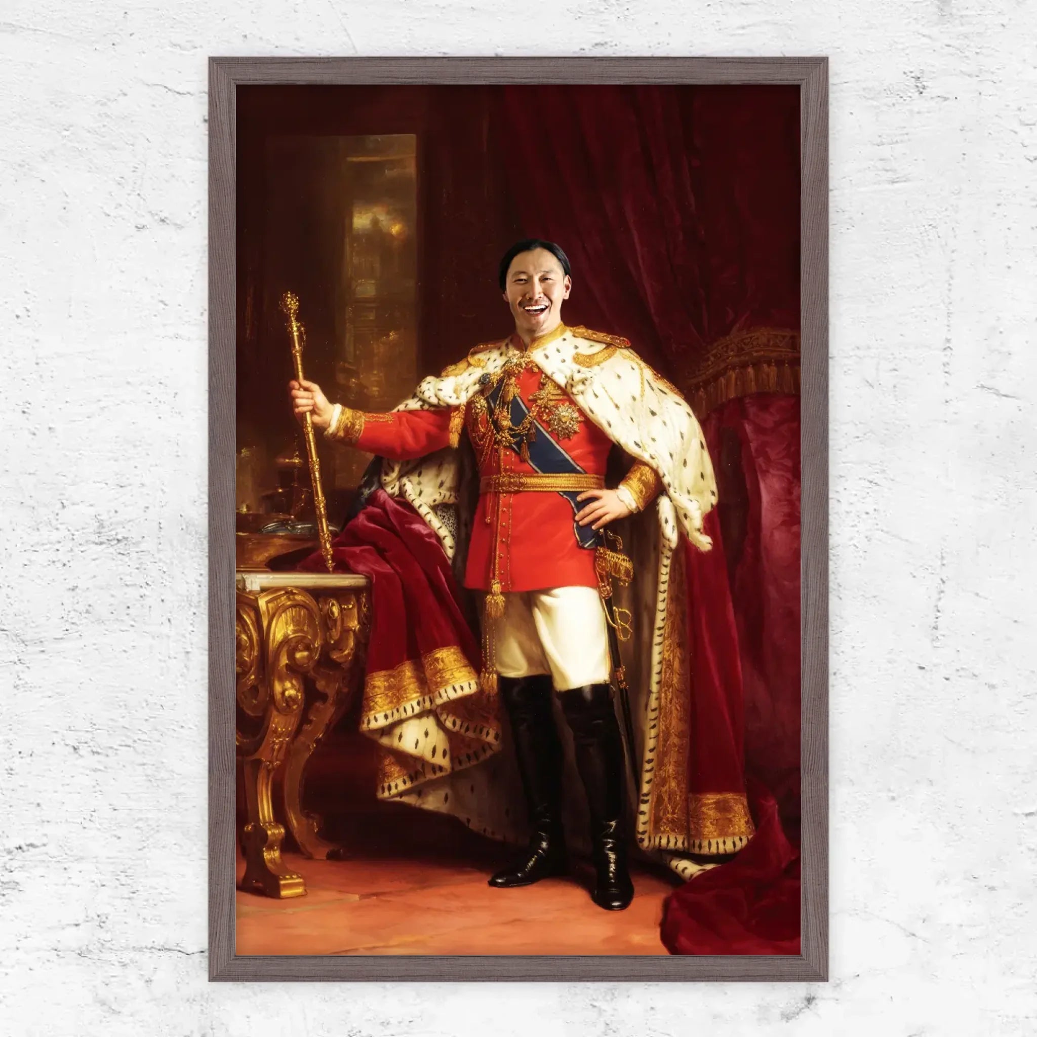 Poster personnalisé – Le Roi