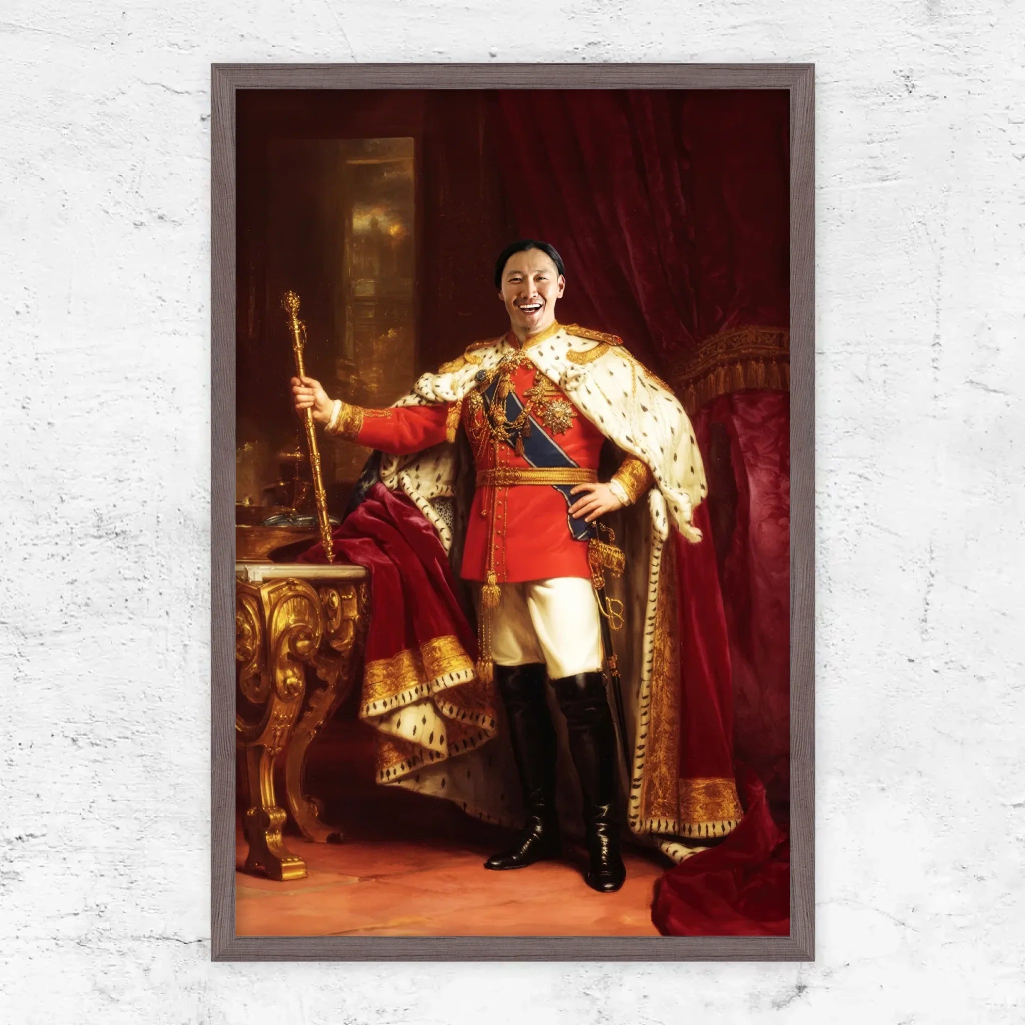 Poster personnalisé – Le Roi