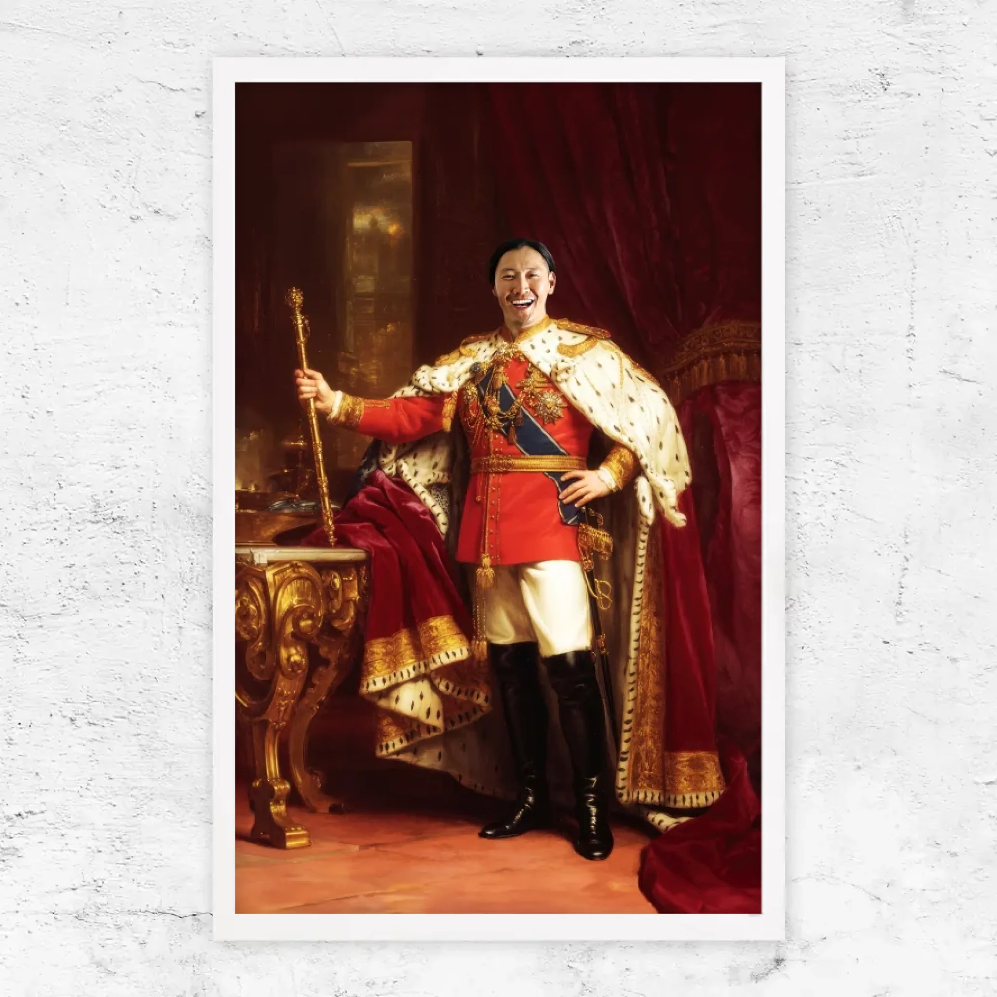 Poster personnalisé – Le Roi