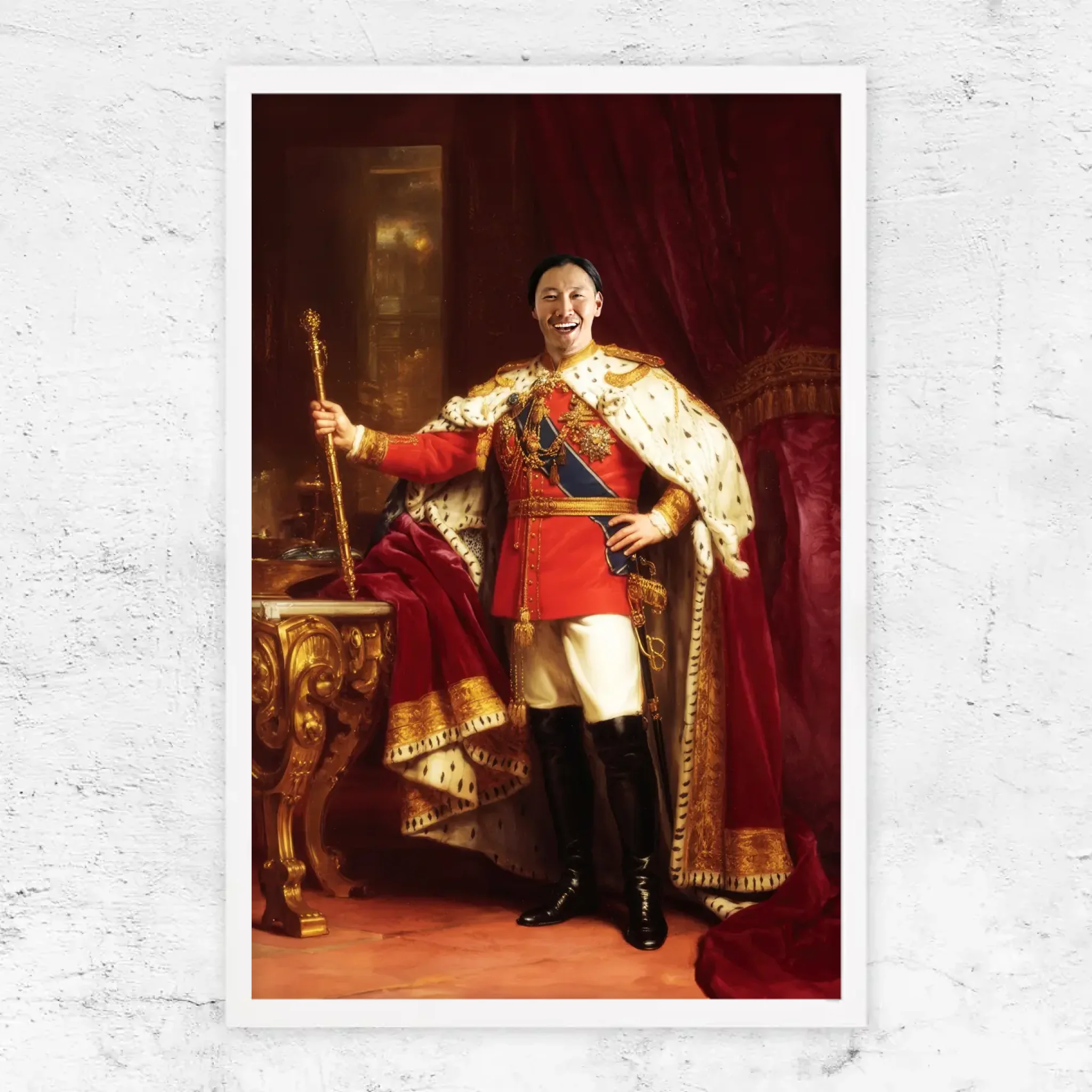 Poster personnalisé – Le Roi