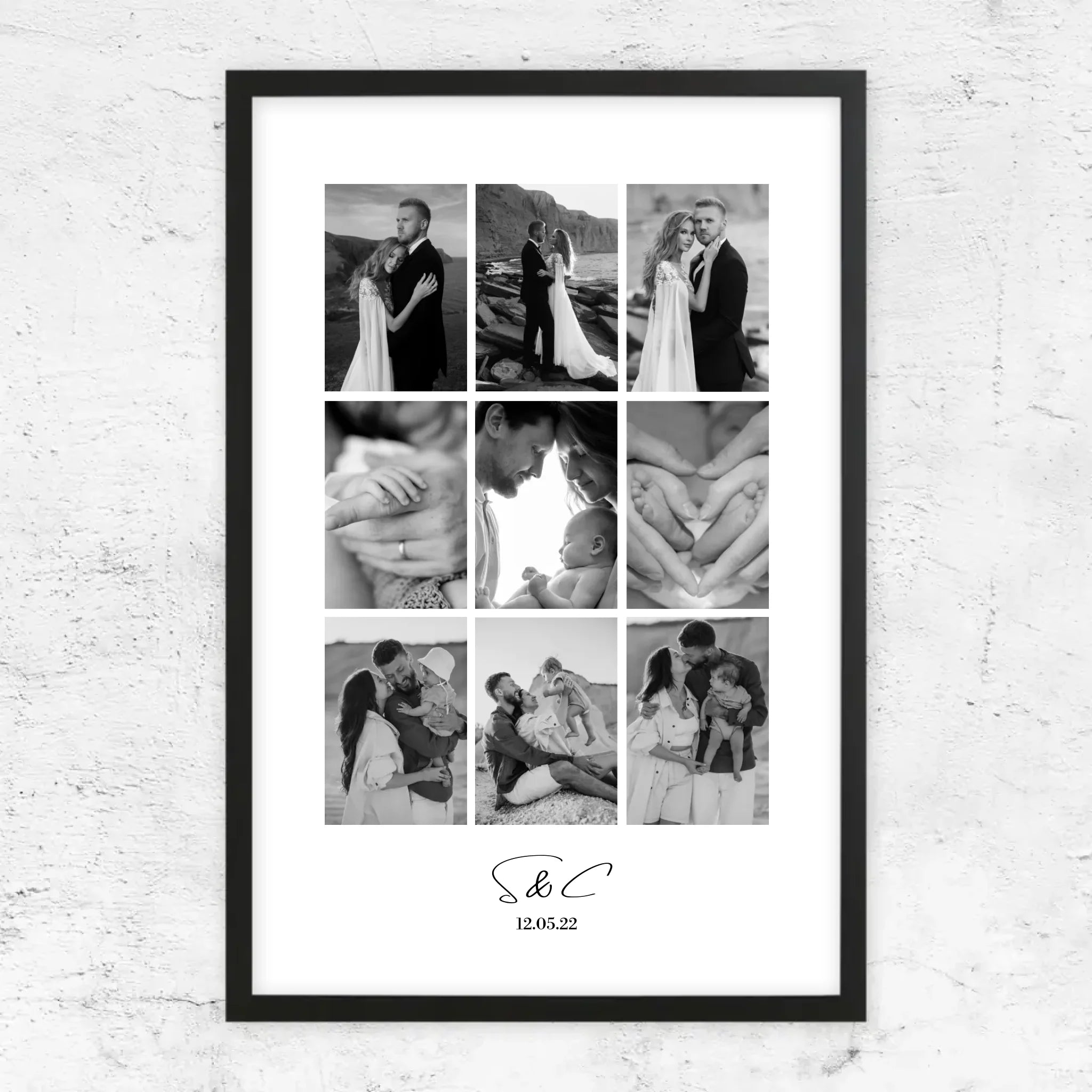 Poster personnalisé – Collage photo personnalisé