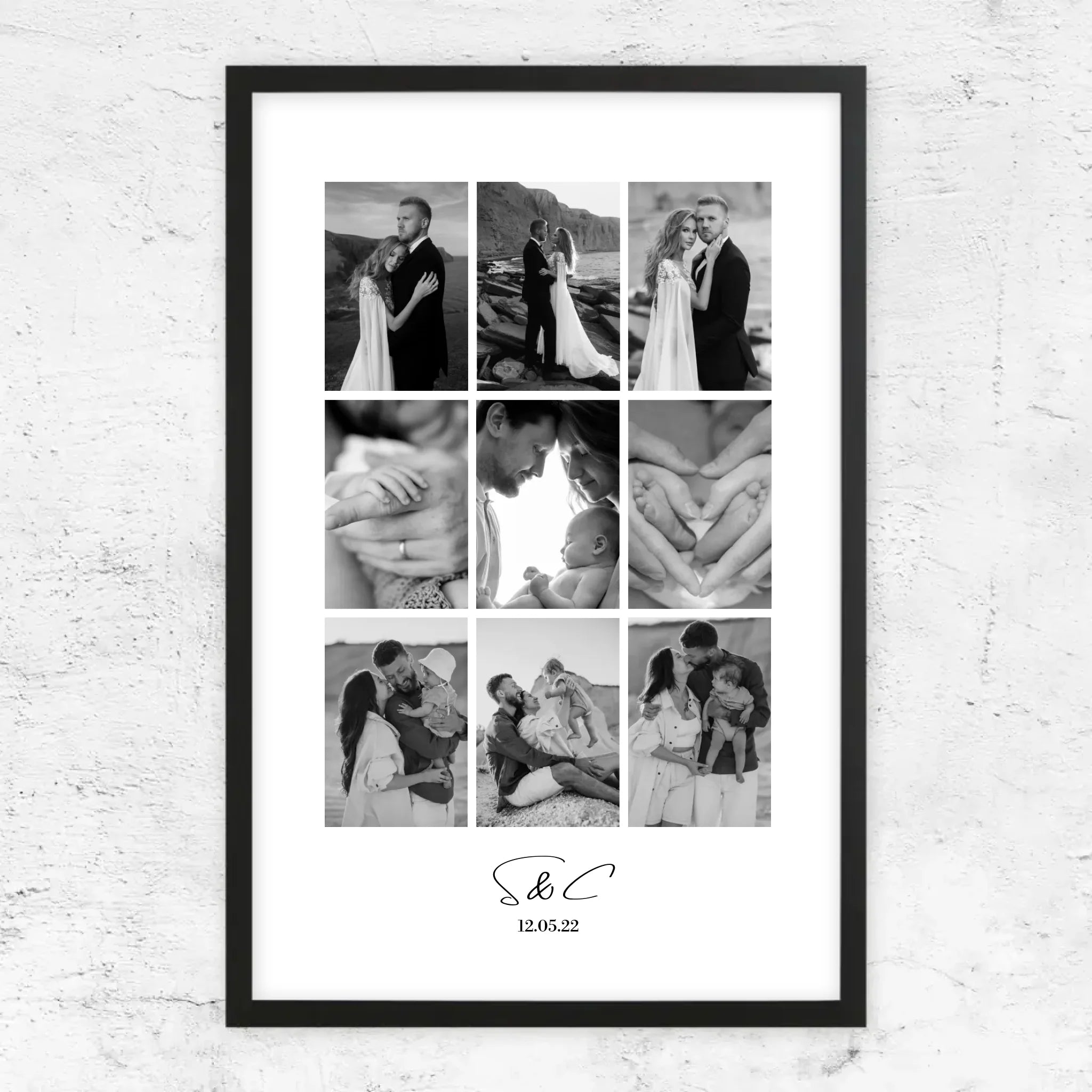 Poster personnalisé – Collage photo personnalisé