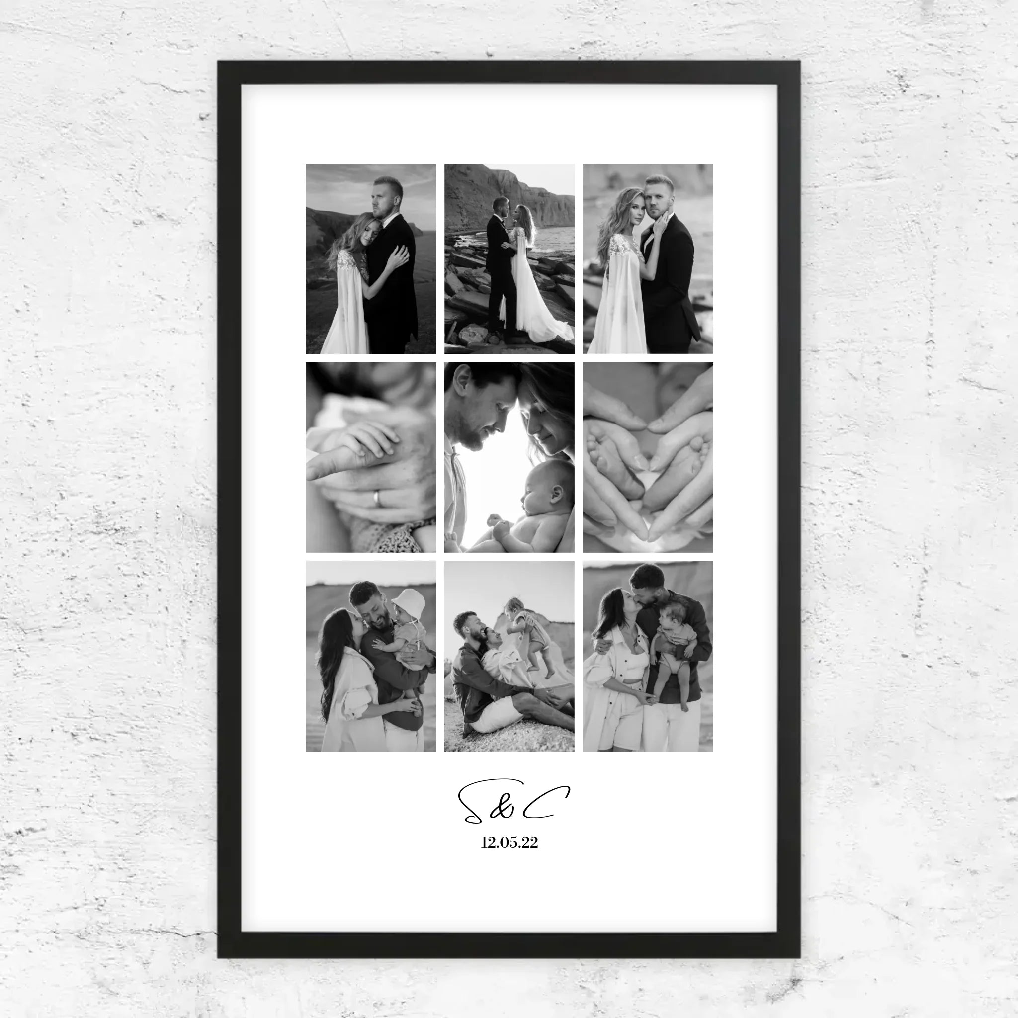 Poster personnalisé – Collage photo personnalisé
