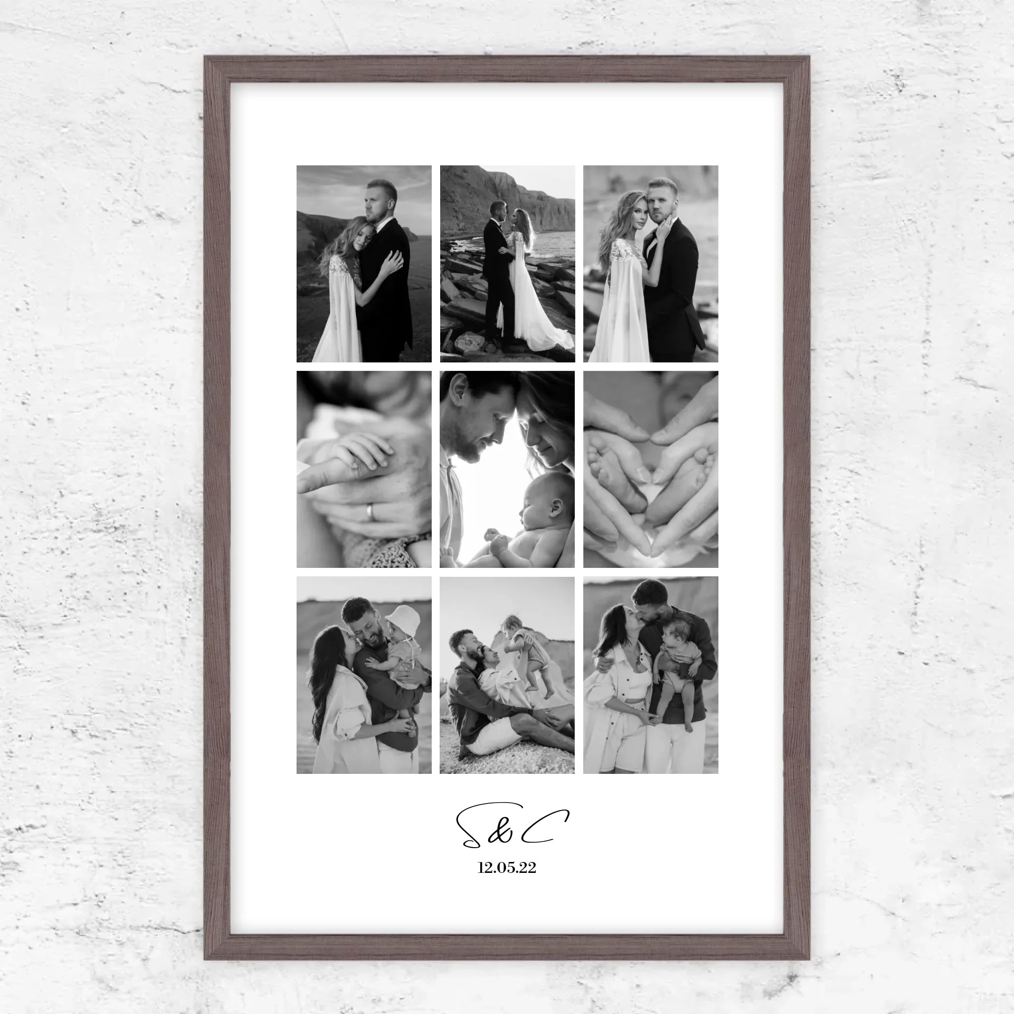 Poster personnalisé – Collage photo personnalisé