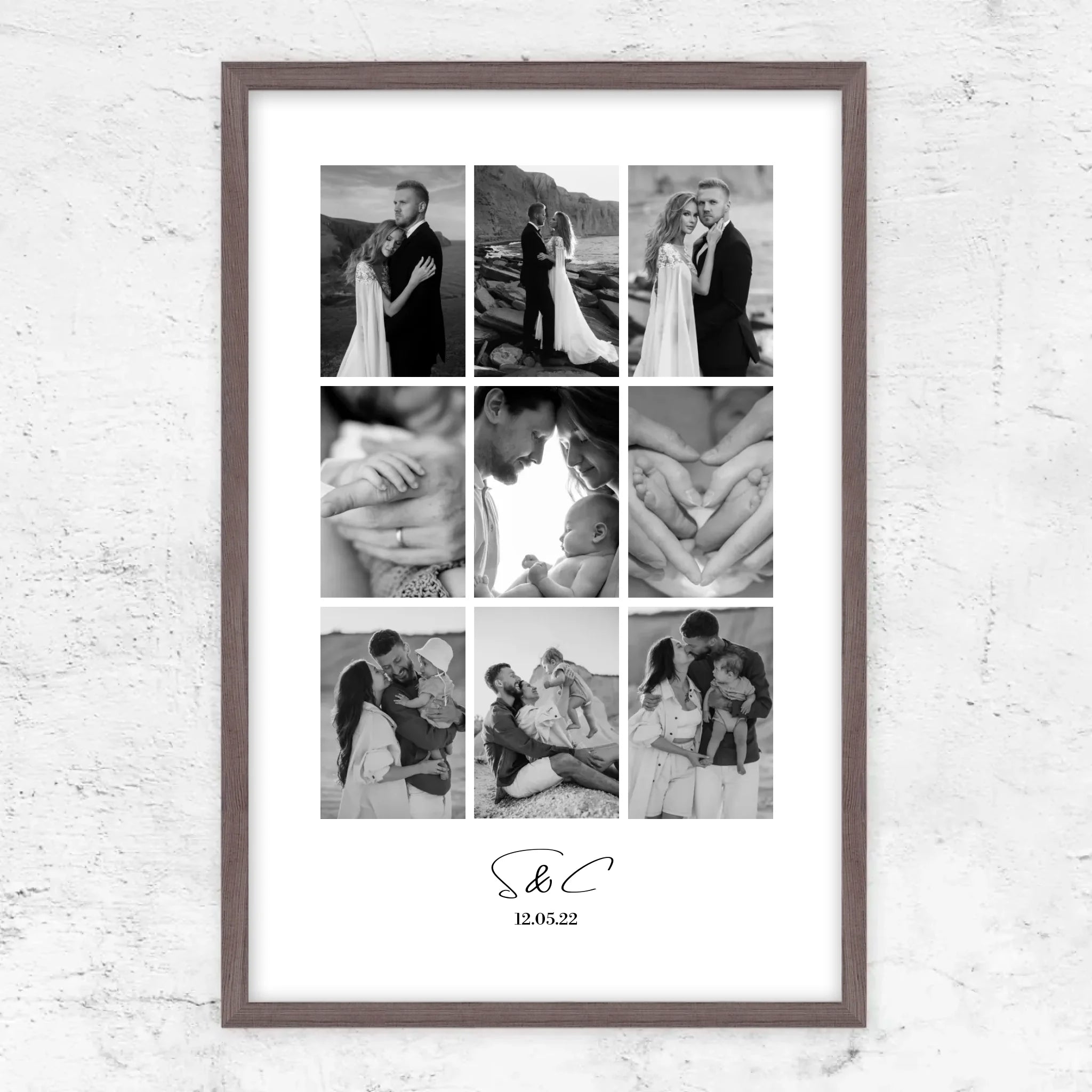 Poster personnalisé – Collage photo personnalisé