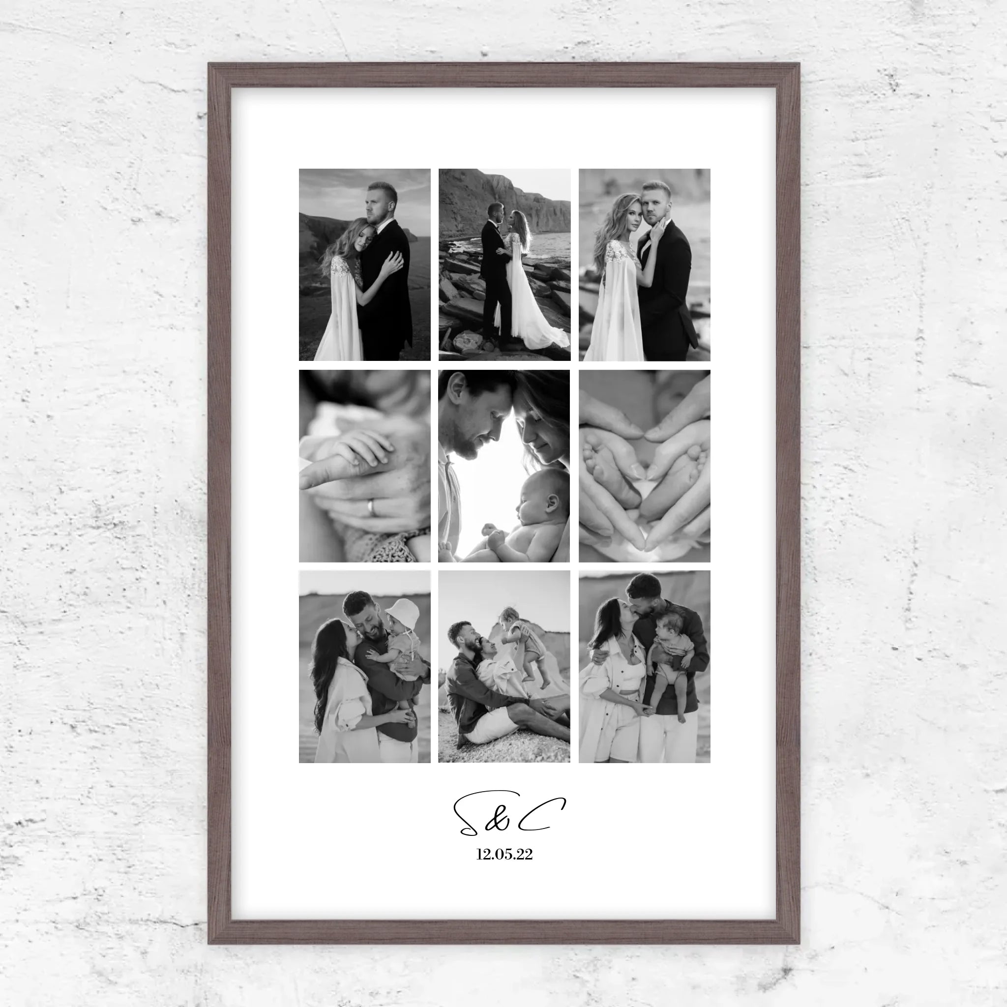 Poster personnalisé – Collage photo personnalisé
