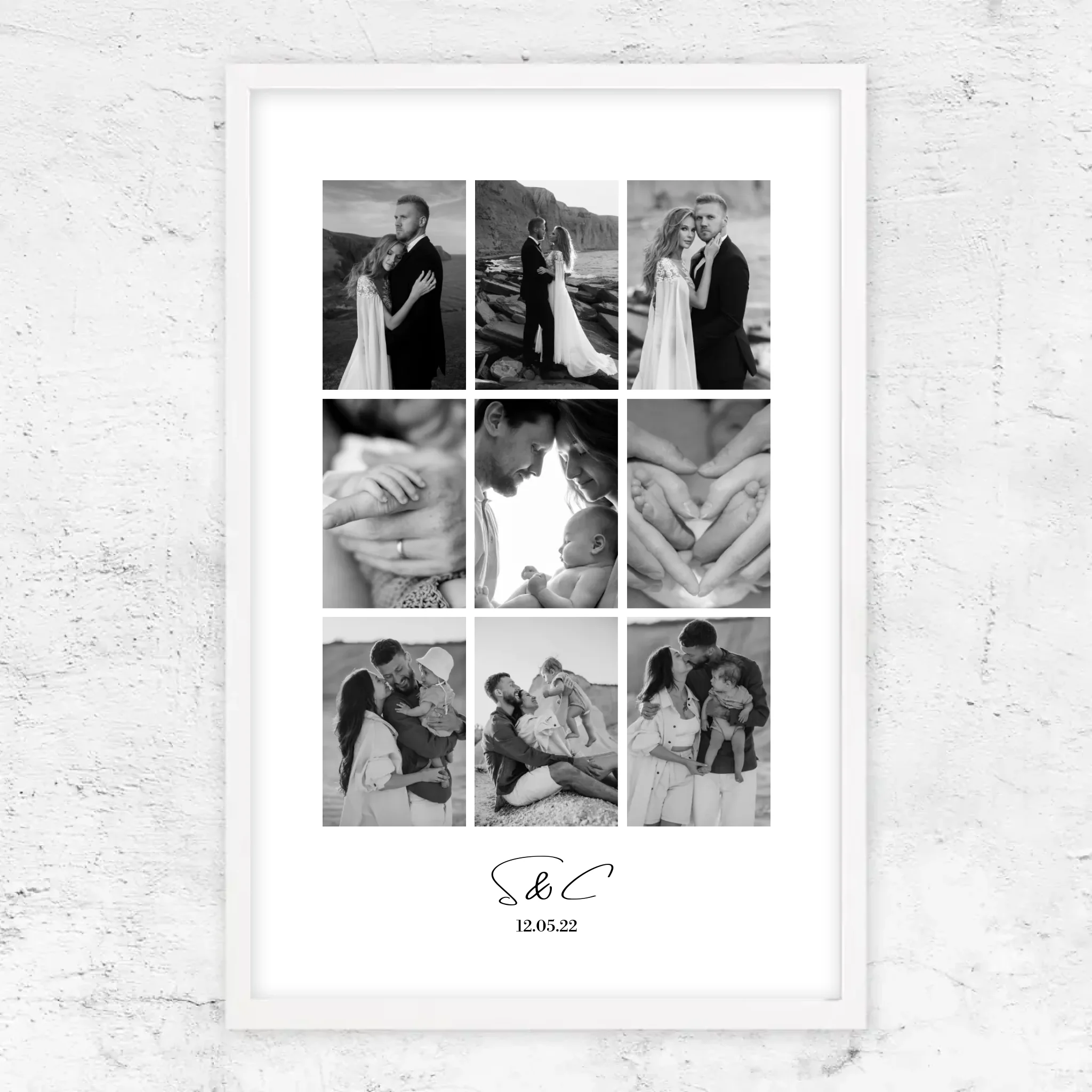 Poster personnalisé – Collage photo personnalisé