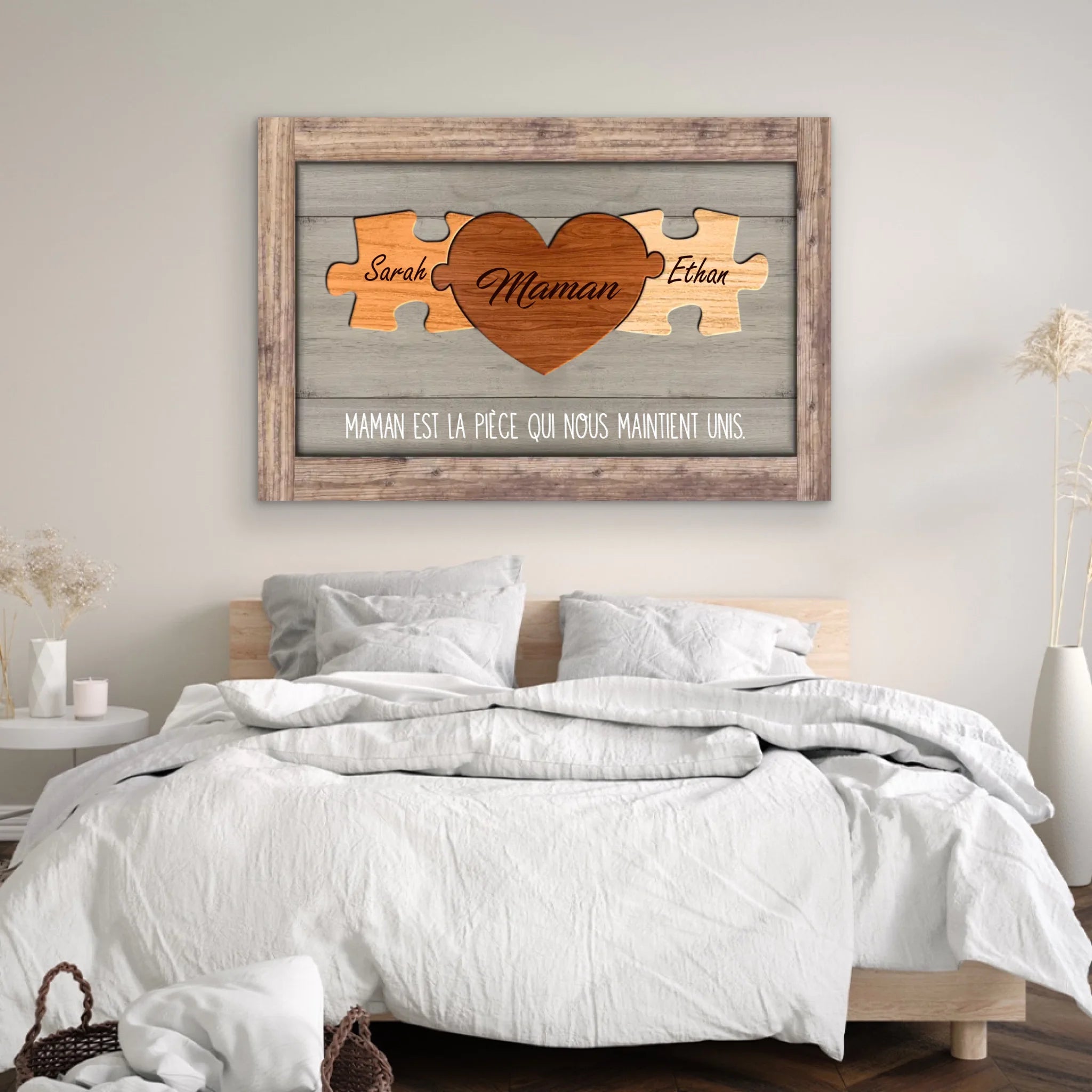 Toile personnalisée – La pièce du puzzle