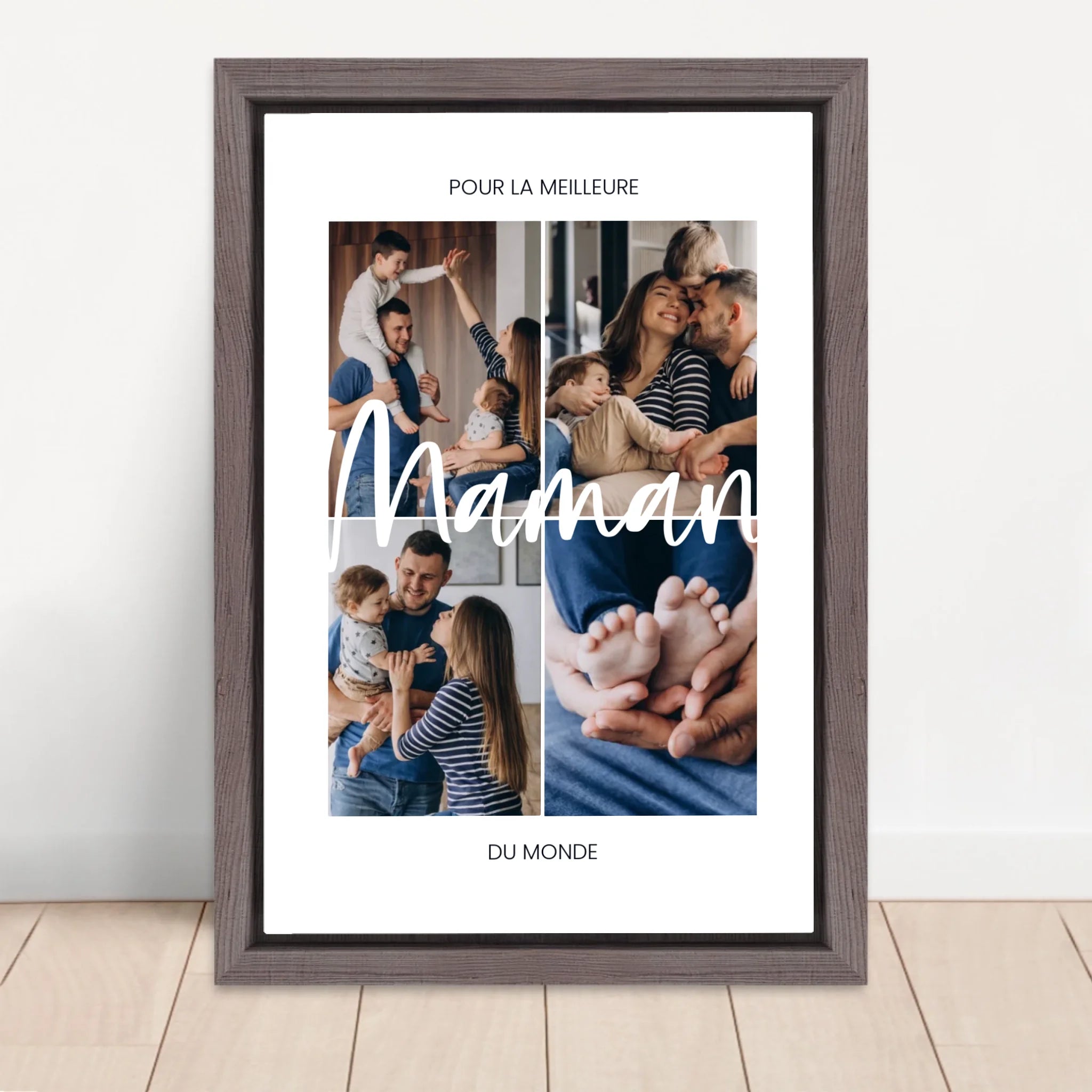 Vertical Framed  Canvas-Oak 2026