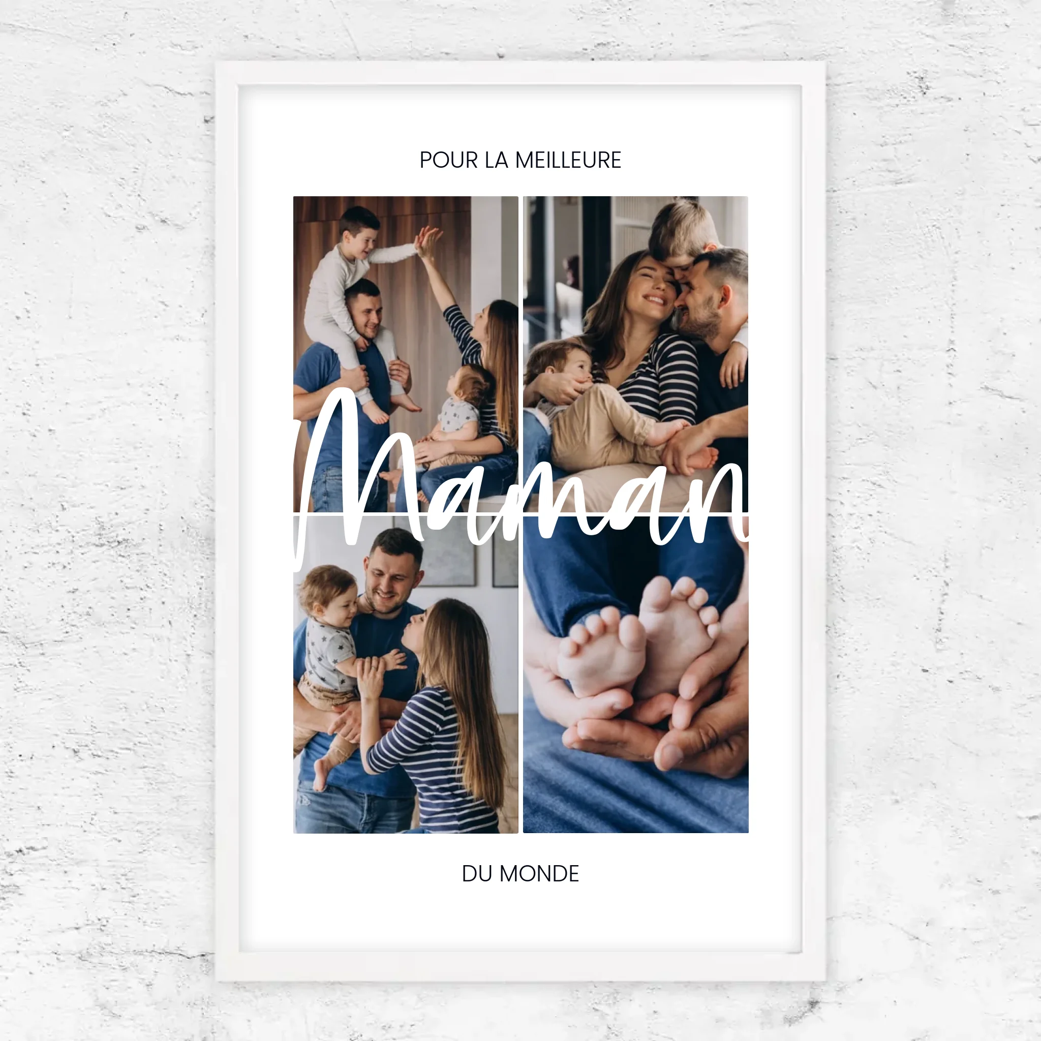 Poster personnalisé – Pour la meilleure maman du monde