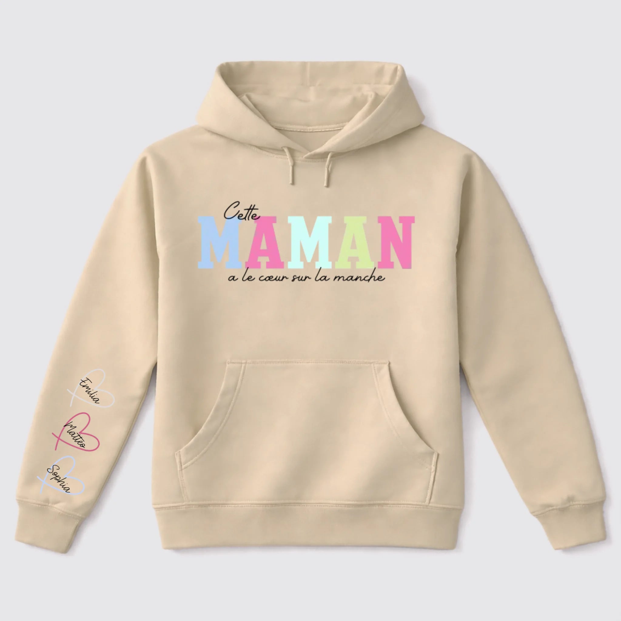 Hoodie-Sand