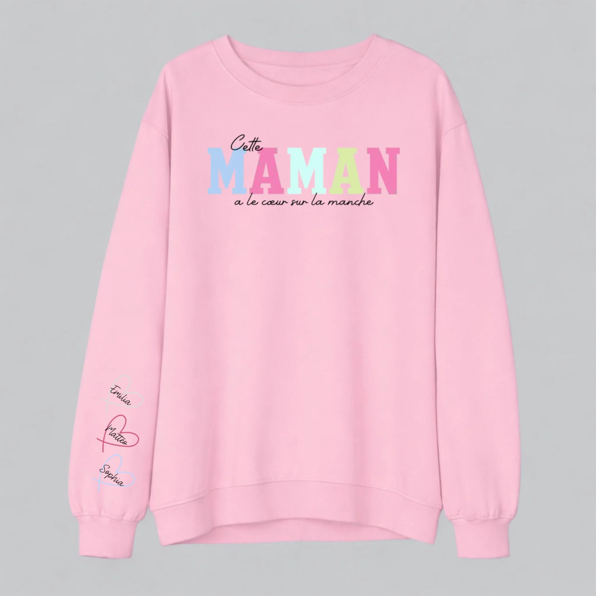 sweatshirt light pink