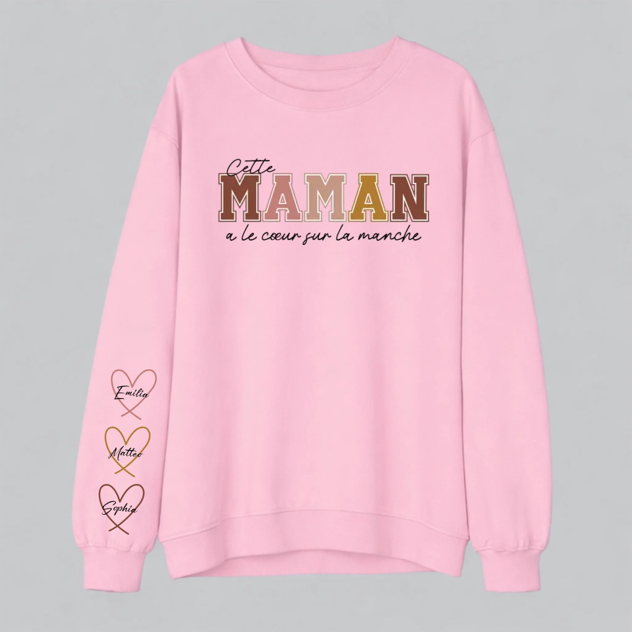 sweatshirt light pink